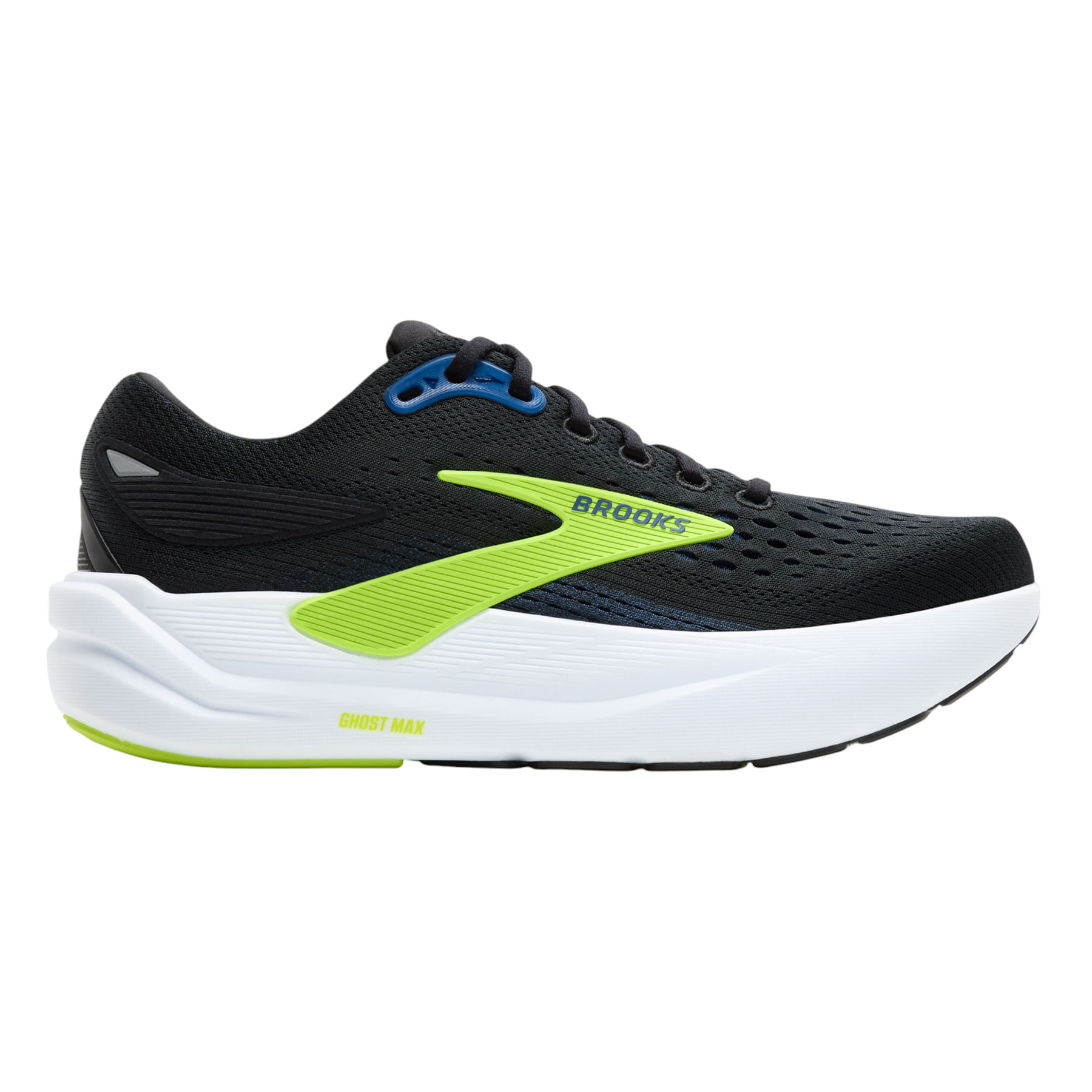 Brooks-Ghost-Max-3-Running-Shoe---Men-s-Black---Navy---Acid-Lime