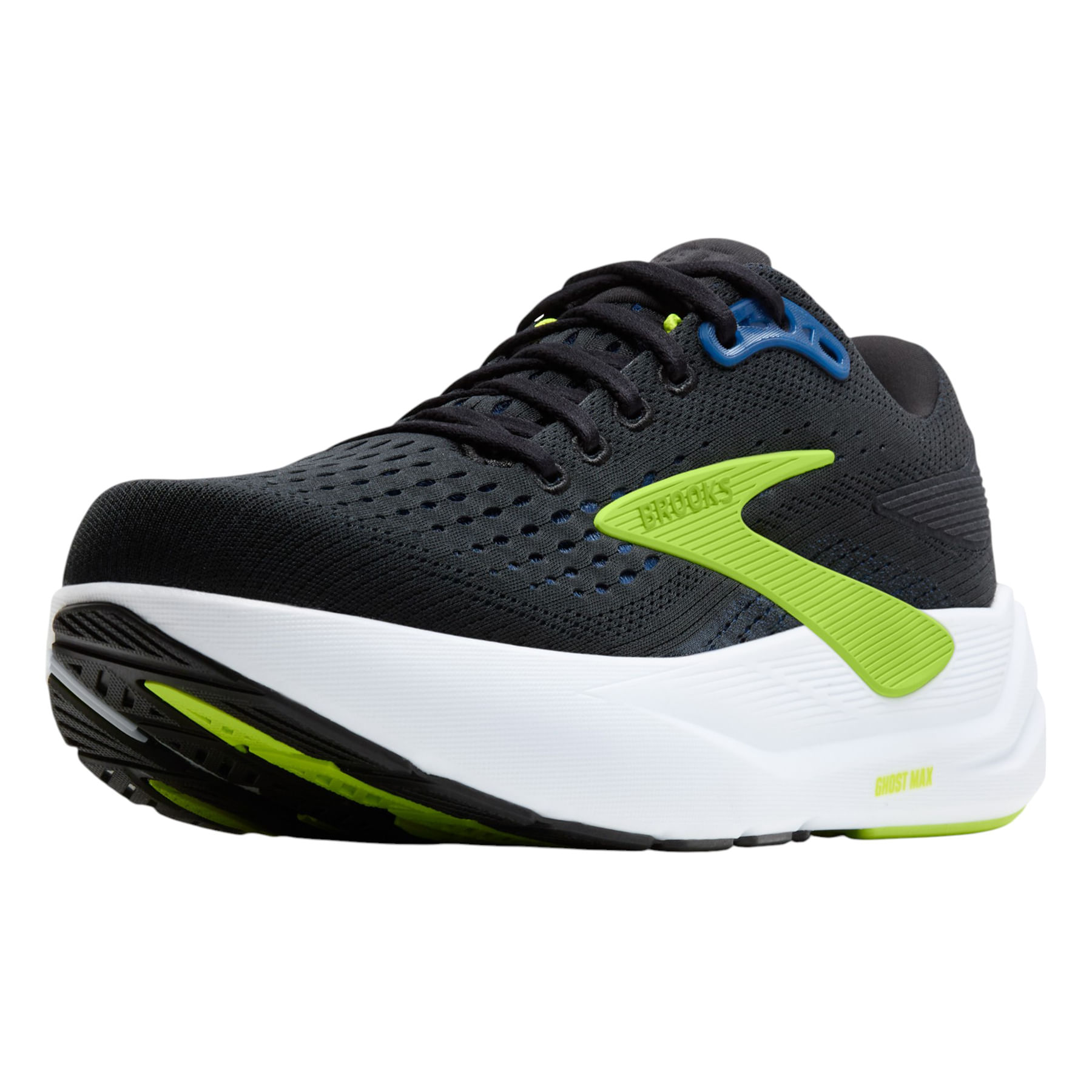 Brooks-Ghost-Max-3-Running-Shoe---Men-s-Black---Navy---Acid-Lime