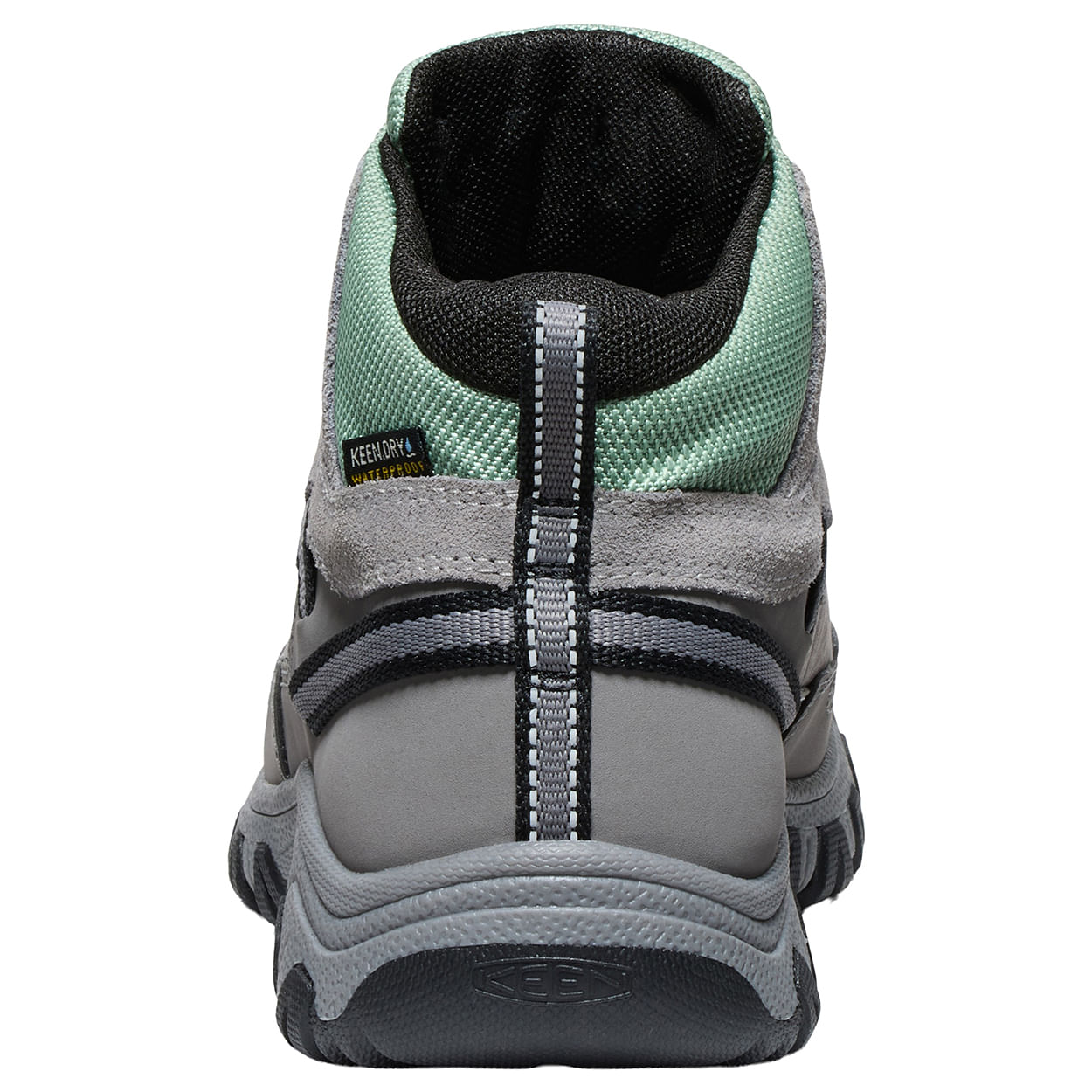 KEEN-Targhee-IV-Mid-Waterproof-Hiking-Boot---Kids--Alloy---Granite-Green