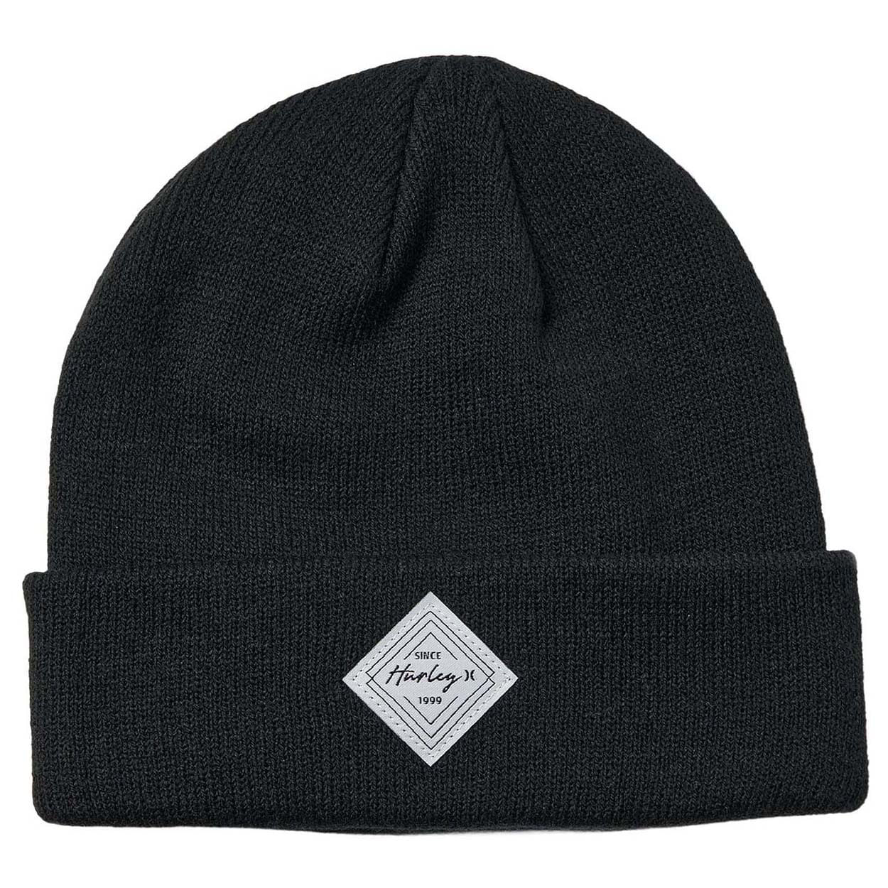 Hurley-Diamond-Cuff-Beanie---Women-s-Black