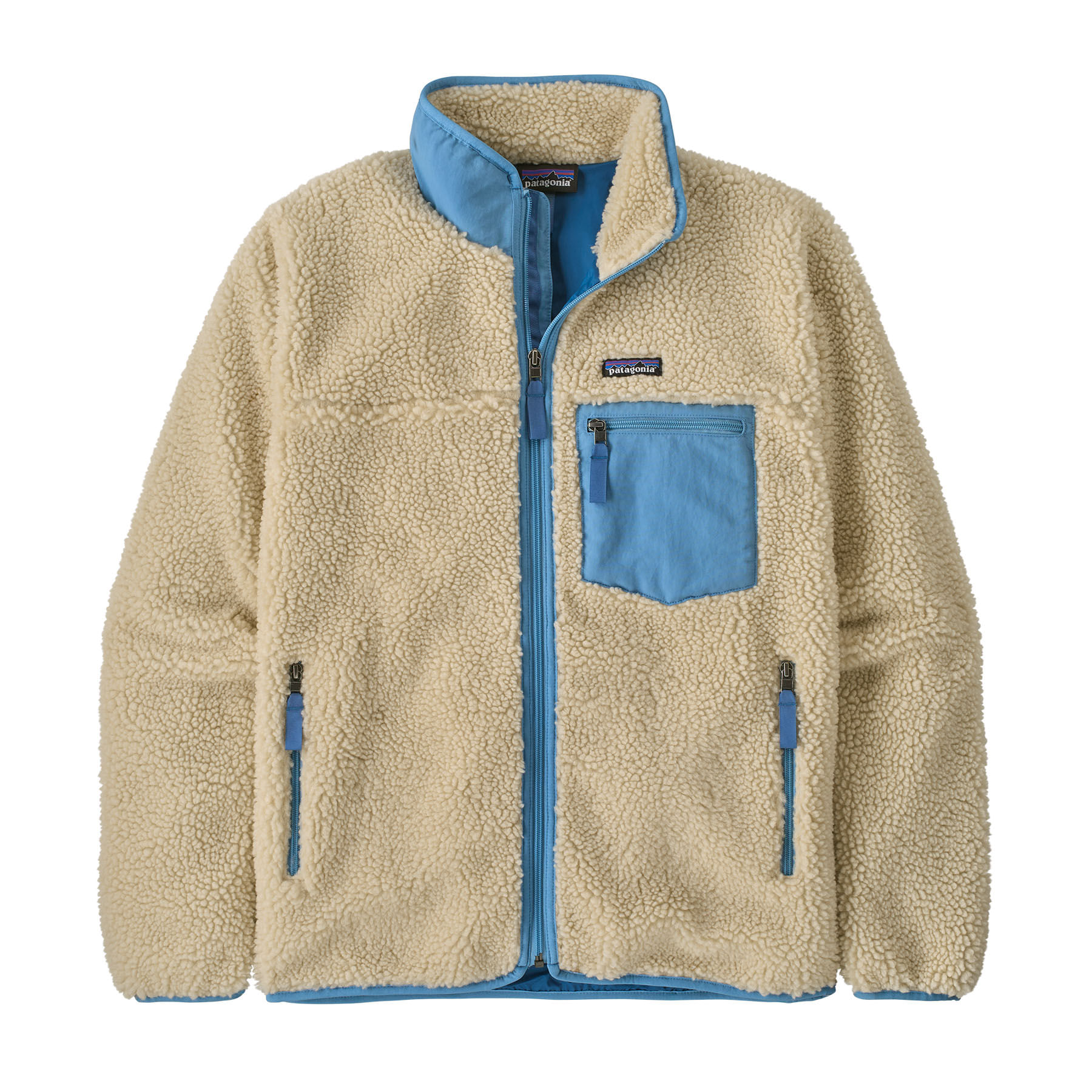Patagonia-Classic-Retro-X-Jacket---Men-s-Dark-Natural---Shore-Blue