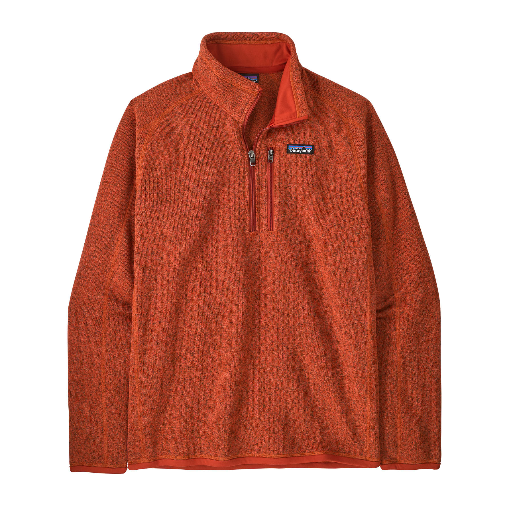 Patagonia-Better-Sweater-Quarter-Zip-Fleece-Jacket---Men-s-Coal-Orange