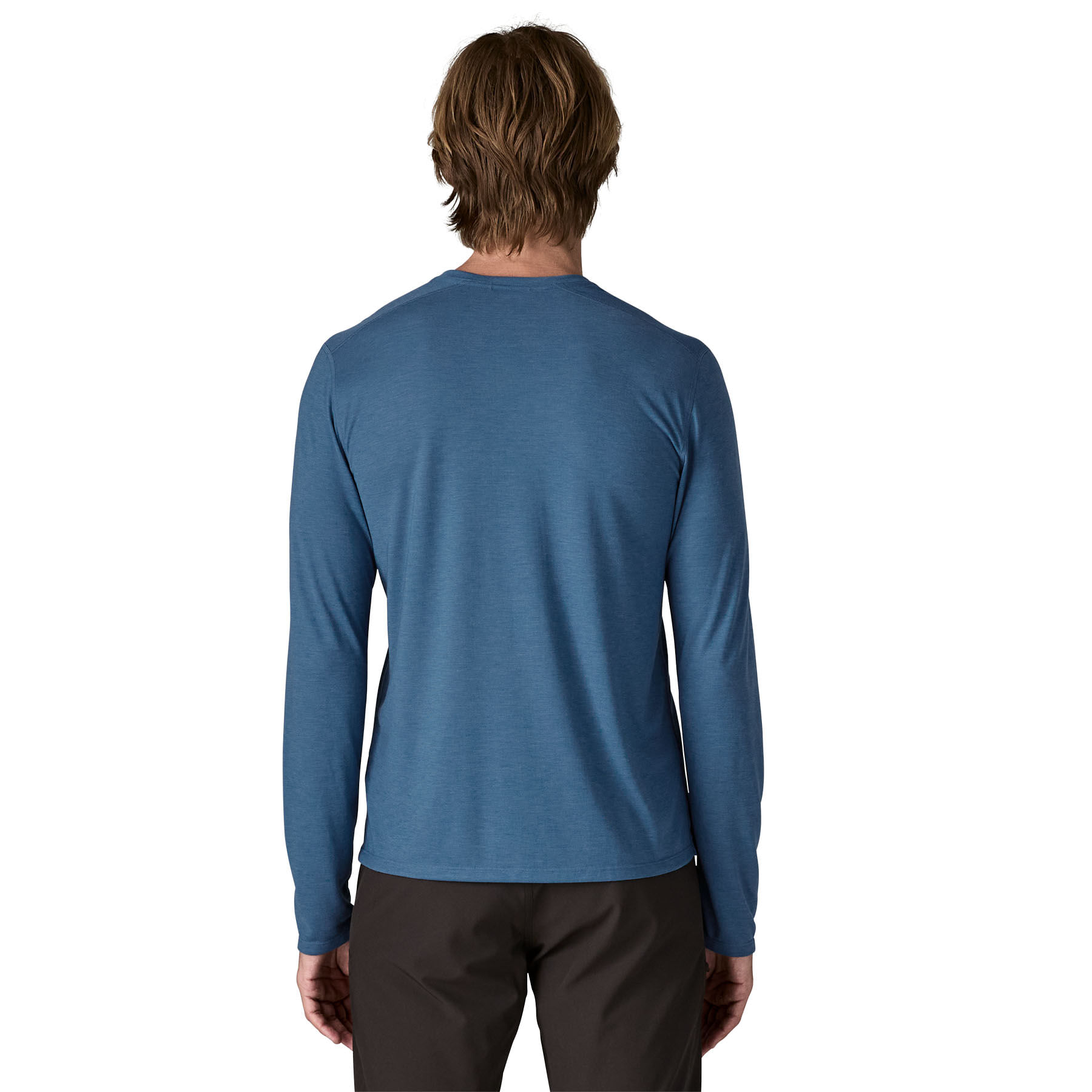 Patagonia Stratapeaks Capilene Cool Trail Long-Sleeve T-Shirt - Men's - Basin Green L