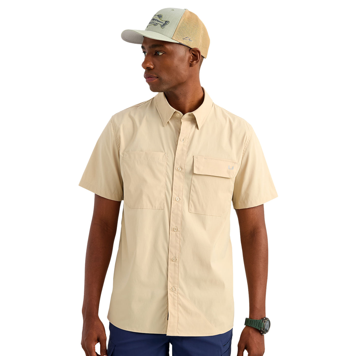 Huk-Icon-T-Shirt---Men-s-River-Rock