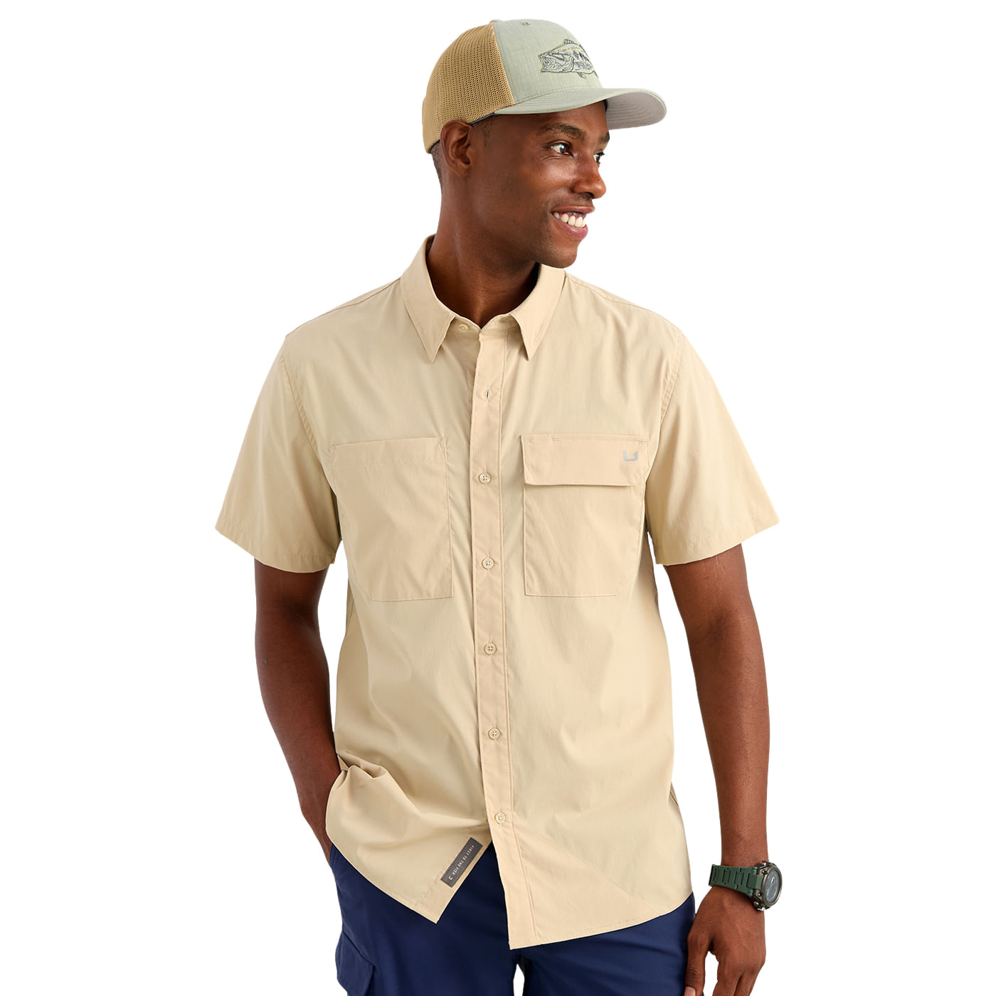Huk-Icon-T-Shirt---Men-s-River-Rock