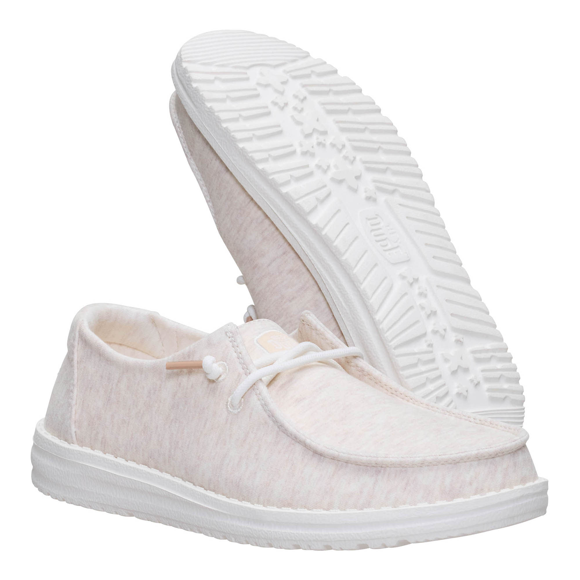 Hey Dude Wendy Stretch Jersey Shoe - Women's - Oatmeal 10 Regular – image 3 of 8