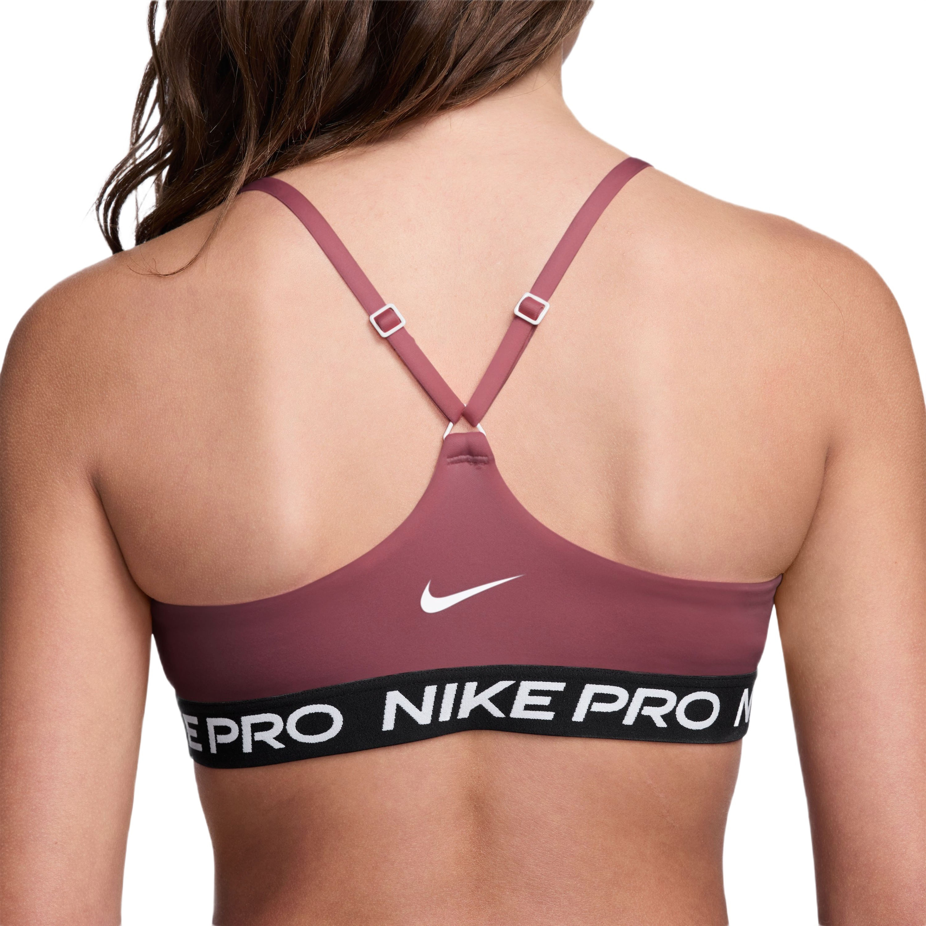 Nike Indy Bra - Girls' - Pink Smoke L