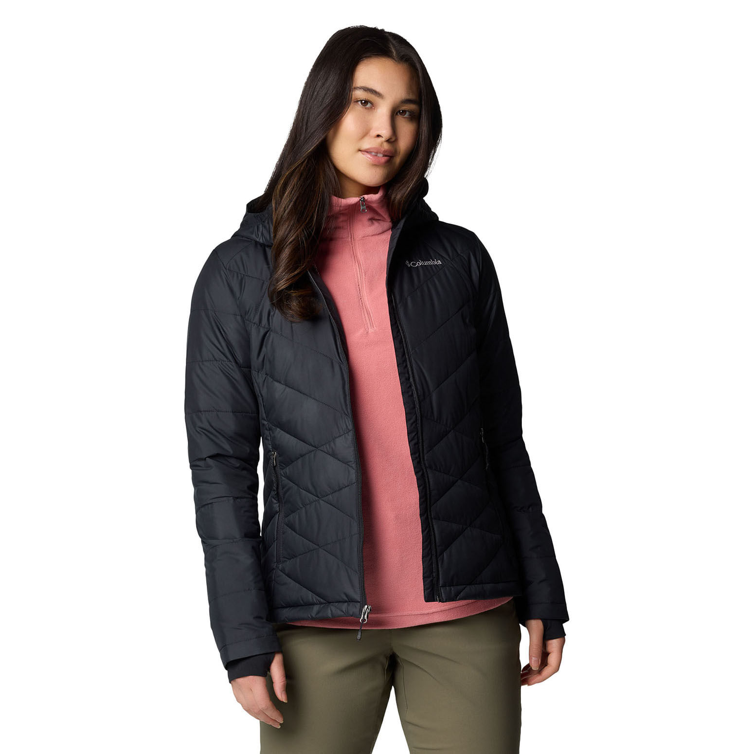 Columbia-Heavenly-Hooded-Jacket---Women-s-Black