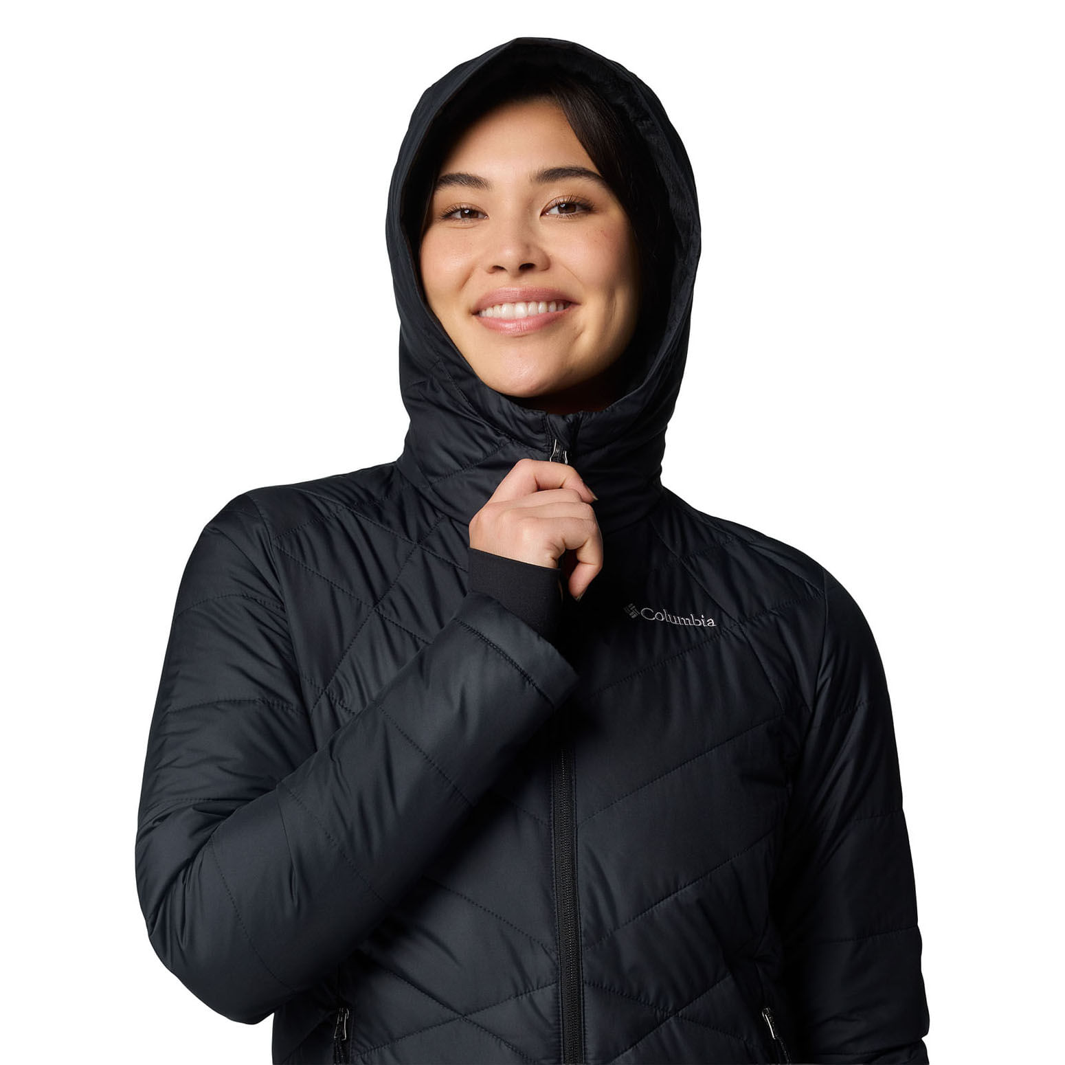 Columbia-Heavenly-Hooded-Jacket---Women-s-Black