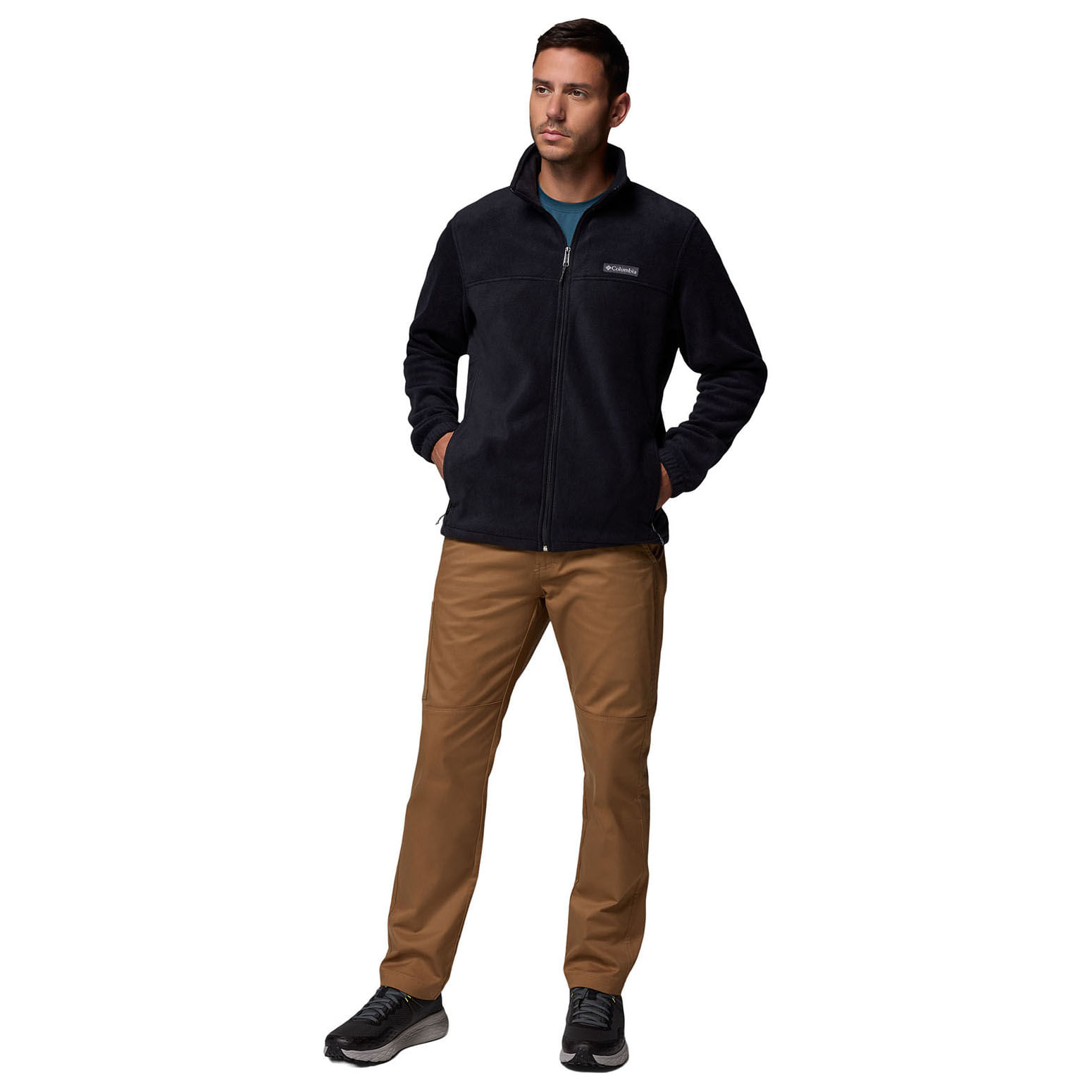 Columbia-Steens-Mountain-Full-Zip-Fleece-Jacket---Men-s-Black