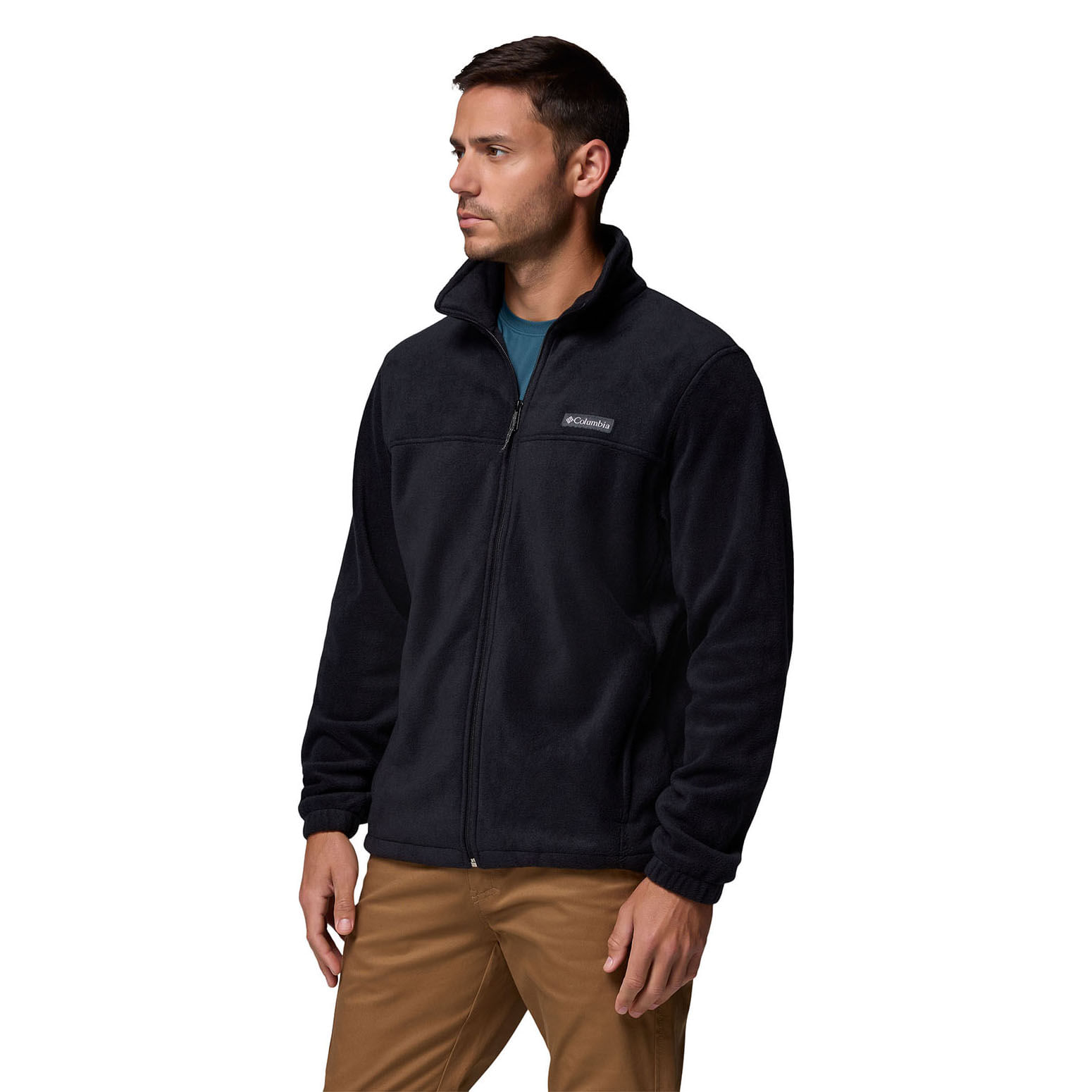 Columbia-Steens-Mountain-Full-Zip-Fleece-Jacket---Men-s-Black