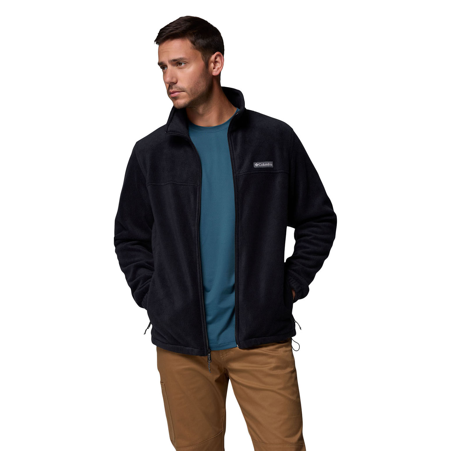 Columbia-Steens-Mountain-Full-Zip-Fleece-Jacket---Men-s-Black