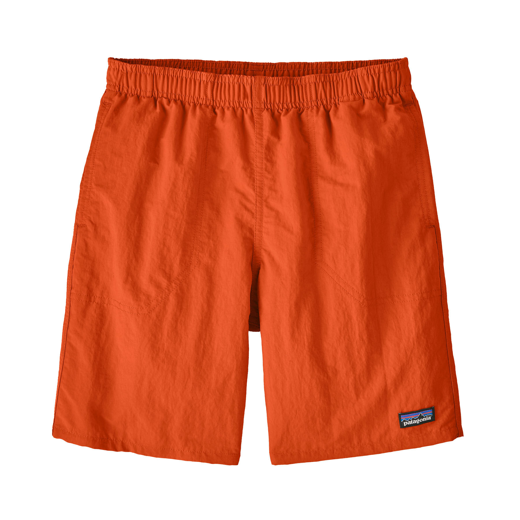 Patagonia-Baggies-Short---Kids--Coal-Orange