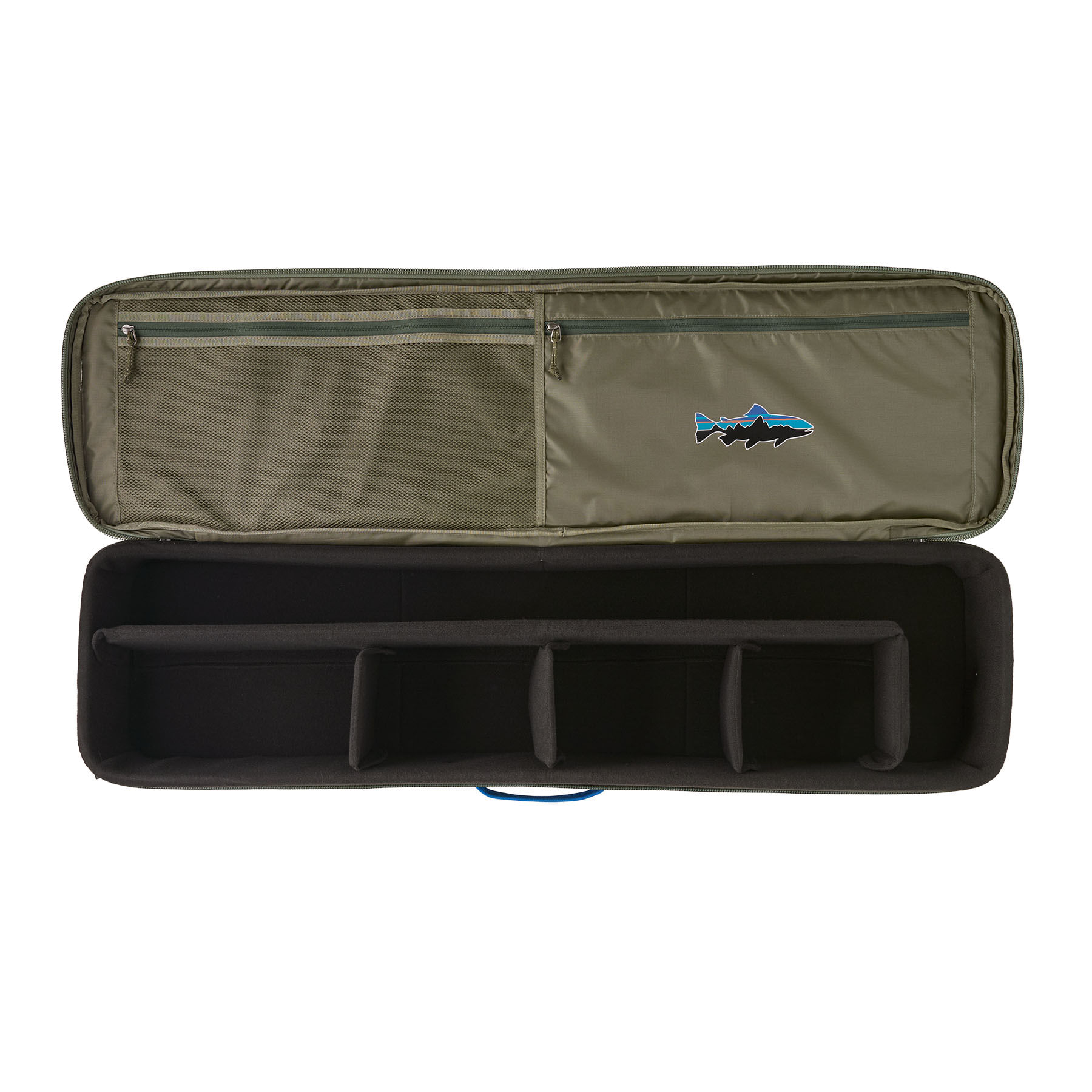 Patagonia Black Hole Rod Case - Basin Green / Fitz Trout 1 Rod One Size