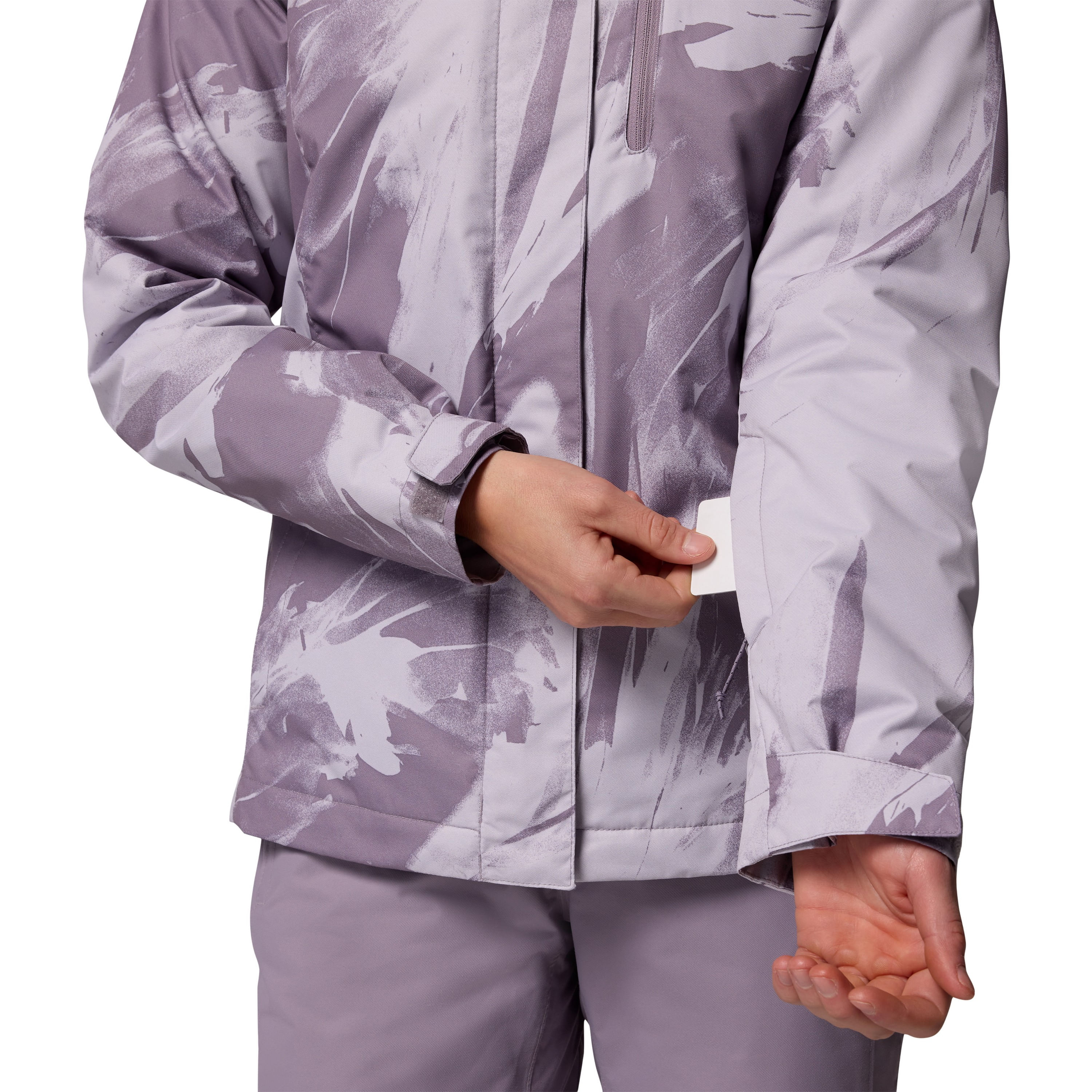Columbia-Whirlibird-V-Printed-Interchange-Jacket---Women-s-Shale-Purple-Snowflight