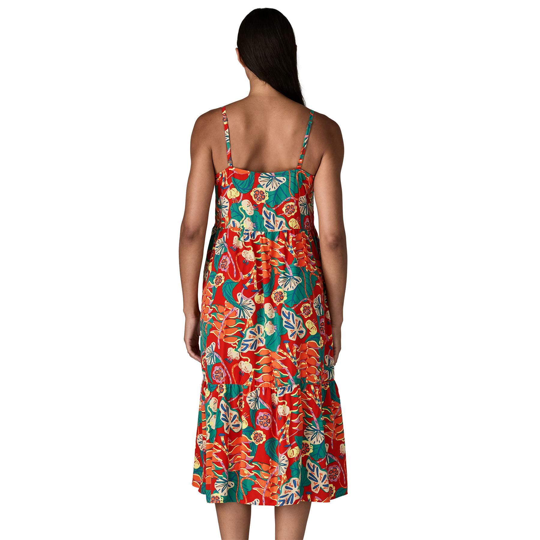 Patagonia Tidal Threads Dress - Women's - Shelly Shelly, Mellow Melon XS – image 4 of 8