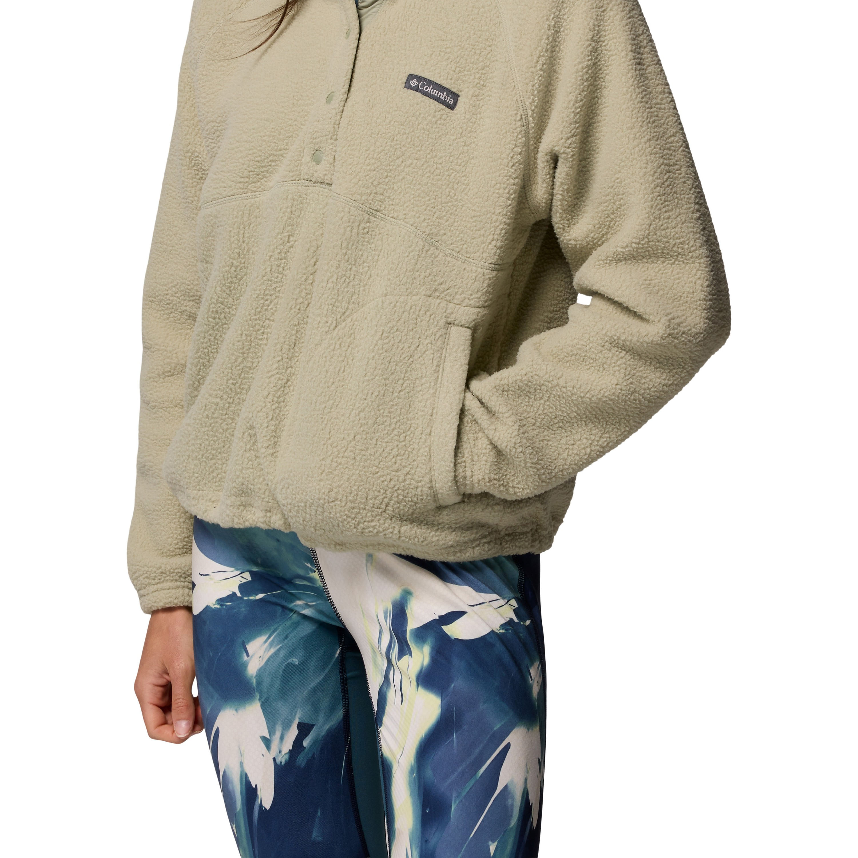 Columbia Jasper Ridge Pebbled Fleece Half Snap - Women's - Als.com