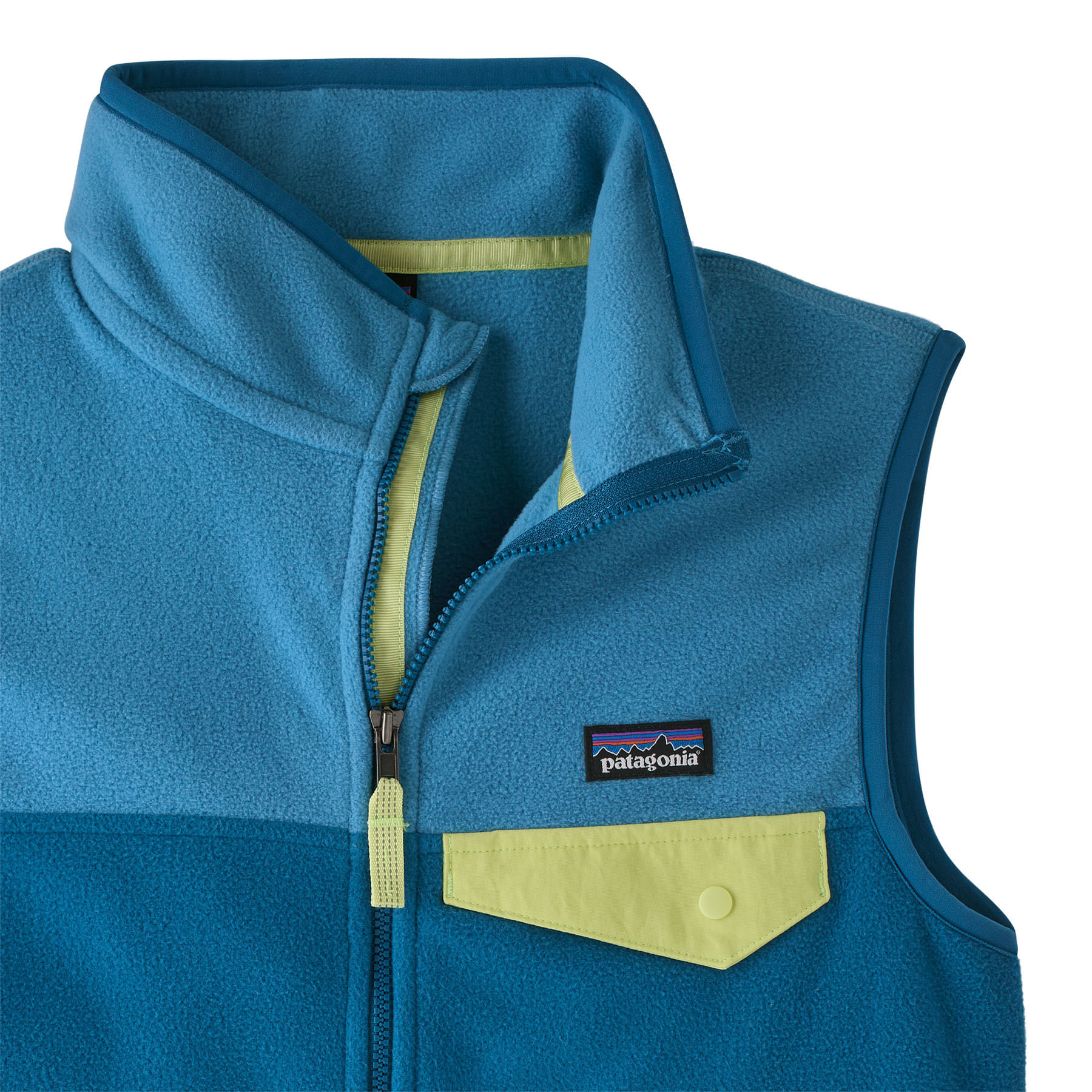 Patagonia Micro D Snap-T Vest - Kids' - Aquatic Blue L