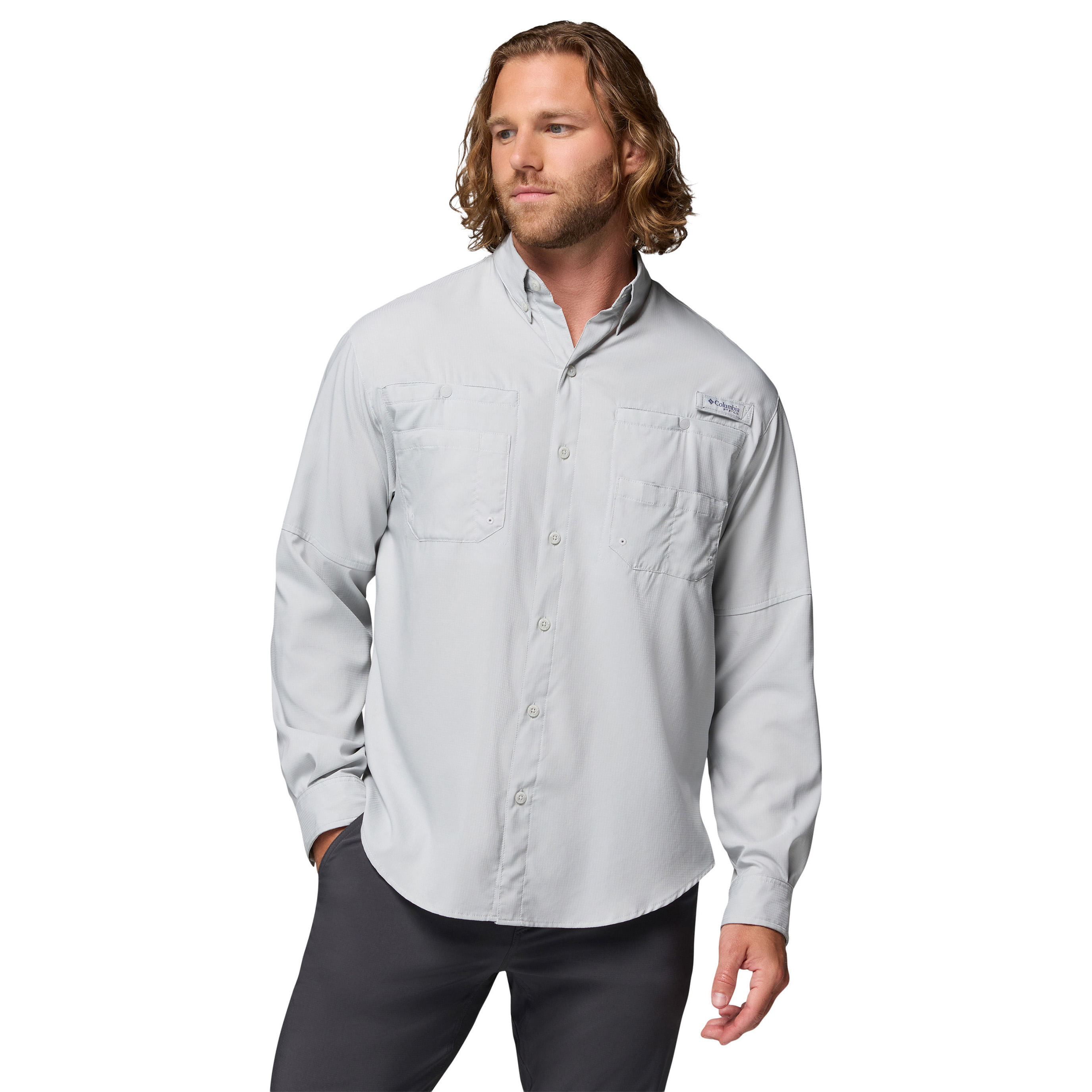 Columbia-PFG-Tamiami-II-Long-Sleeve-Shirt---Men-s-Cool-Grey