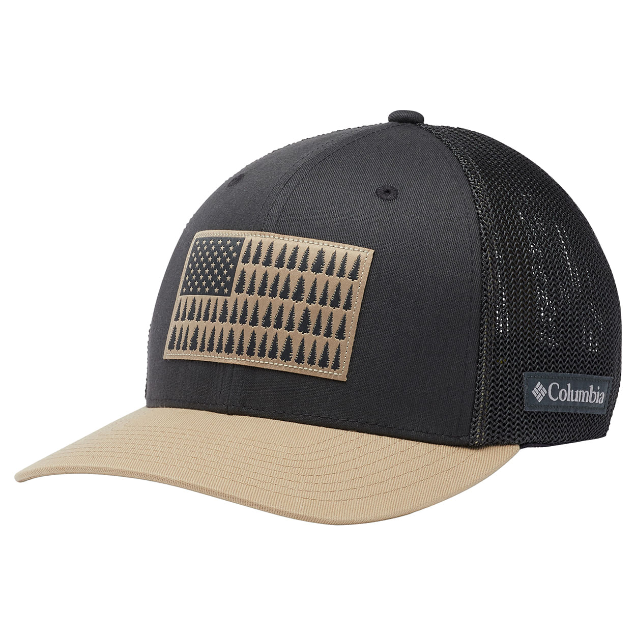 Columbia-Mesh-Tree-Flag-Ball-Cap-Shark---British
