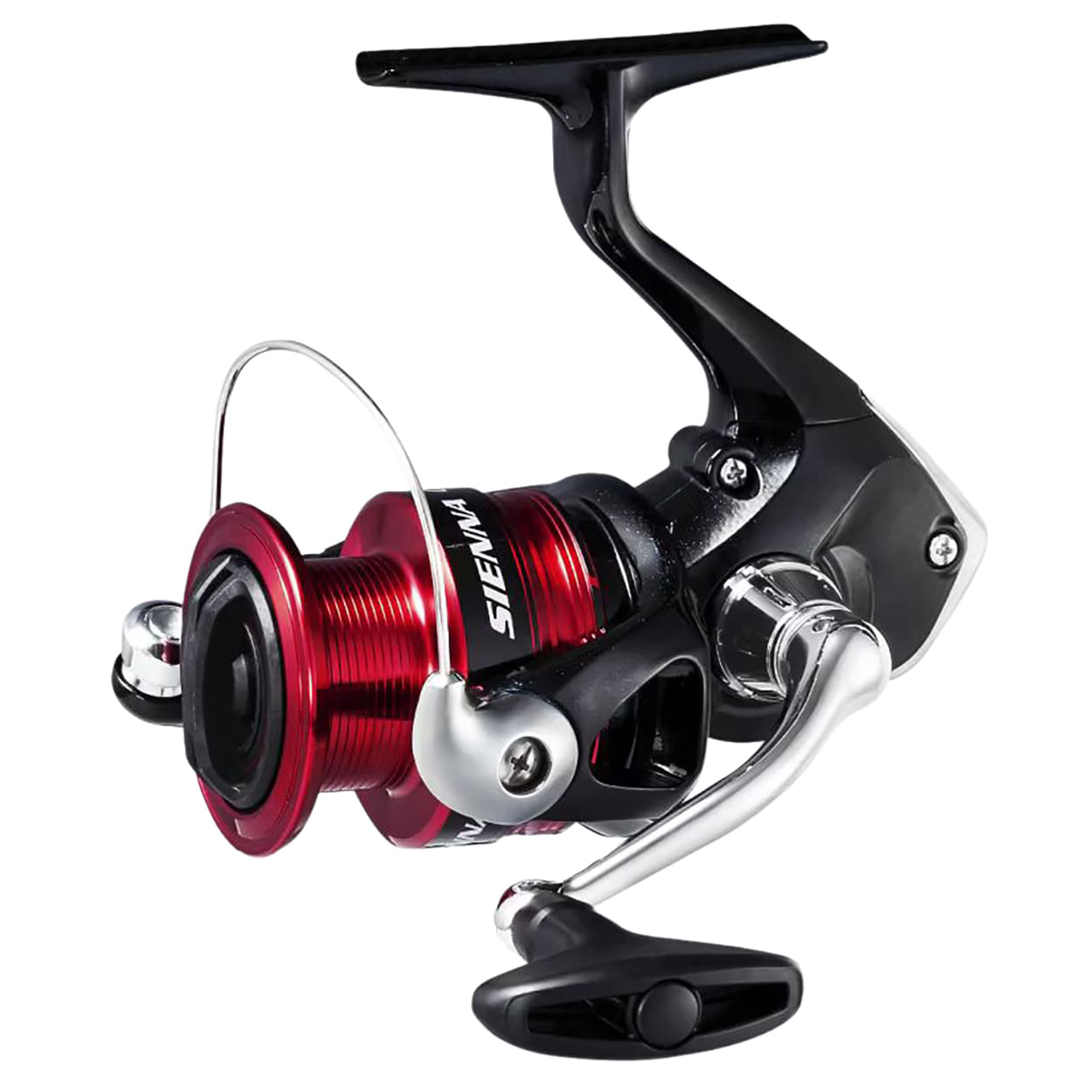 Shimano Sienna FG Spinning Reel - Black / Red 1000 Right/Left 5.0:1