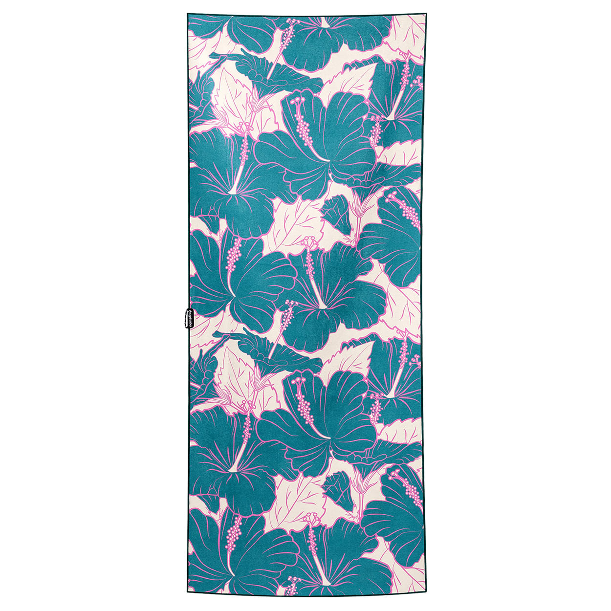 Nomadix-Hibiscus-Original-Towel-Teal-Ocean