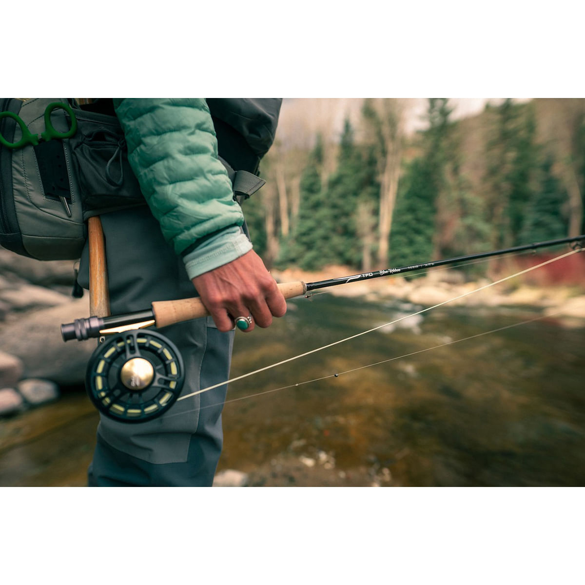 Temple Fork Outfitters Blue Ribbon Fly Rod - 5 Weight 4 Piece 9'
