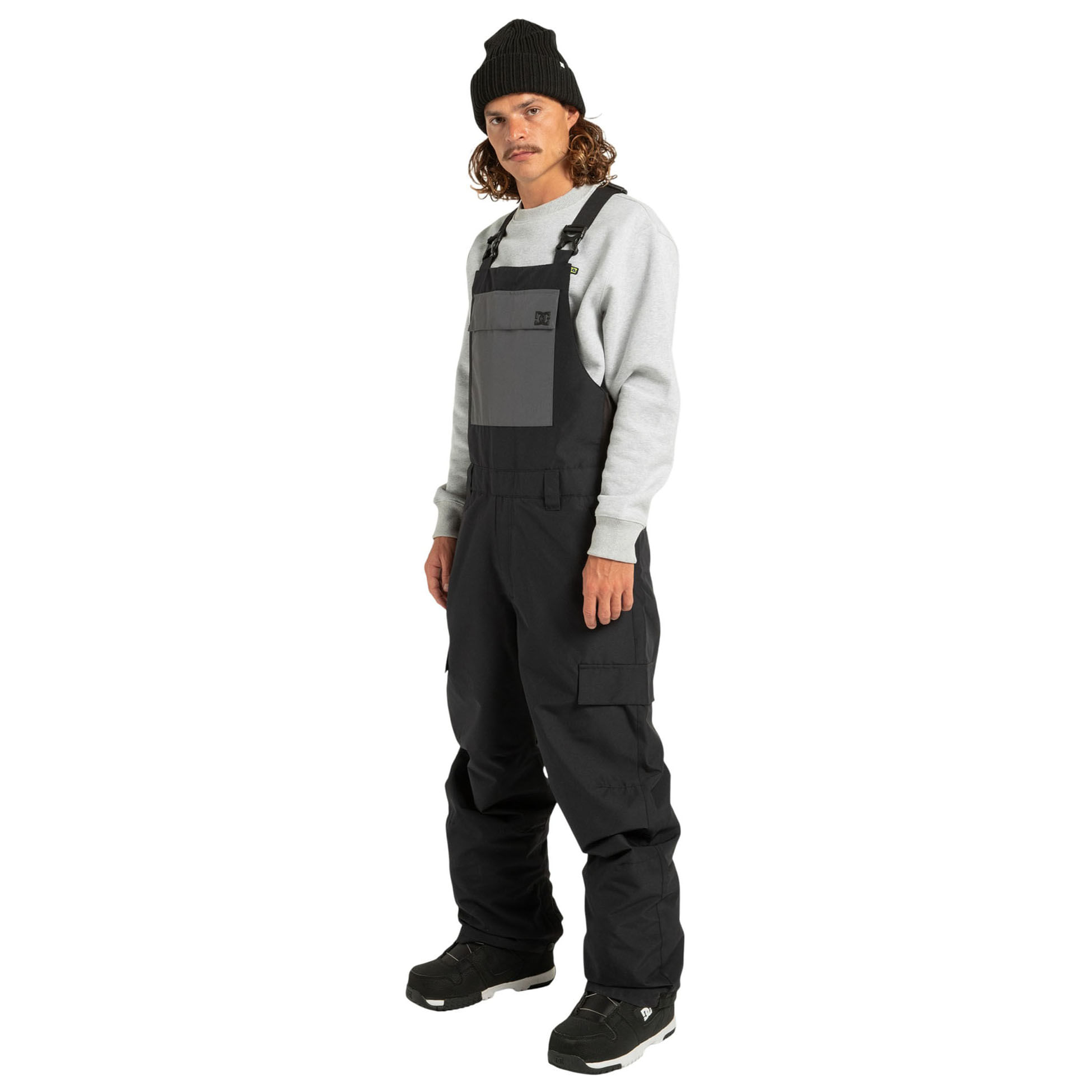 DC Shoes Docile Bib - Men's - Black M Regular