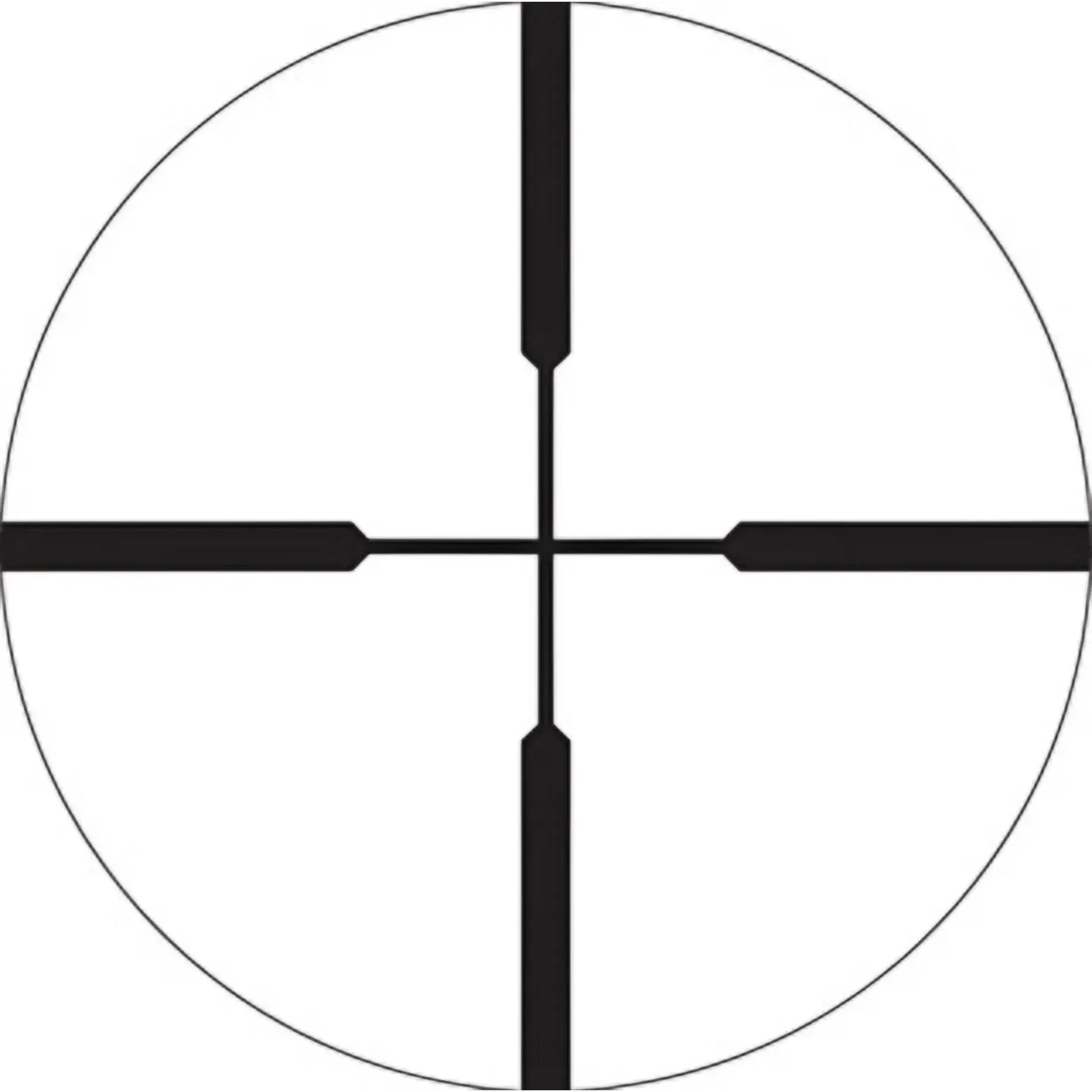 Vortex Optics Crossfire II 1x24 Muzzleloader Scope - Black V-Plex 1 x 24 mm – image 4 of 4