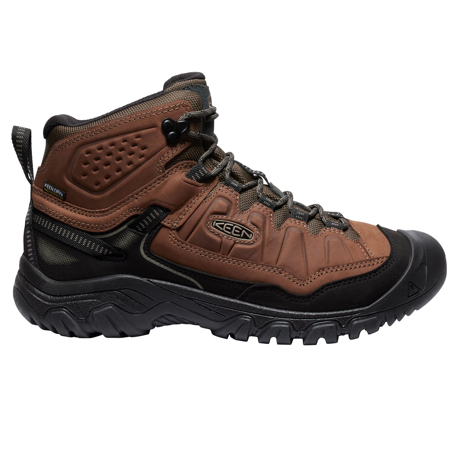 KEEN-Targhee-IV-Waterproof-Hiking-Boot---Men-s-Bison---Black