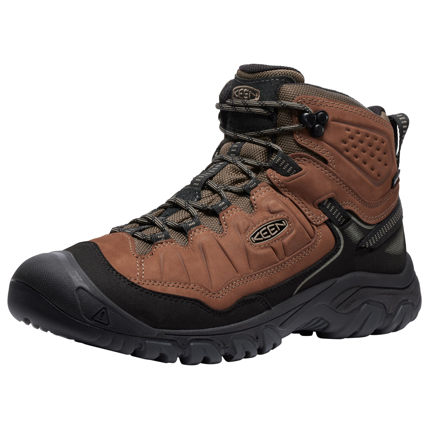 KEEN-Targhee-IV-Waterproof-Hiking-Boot---Men-s-Bison---Black