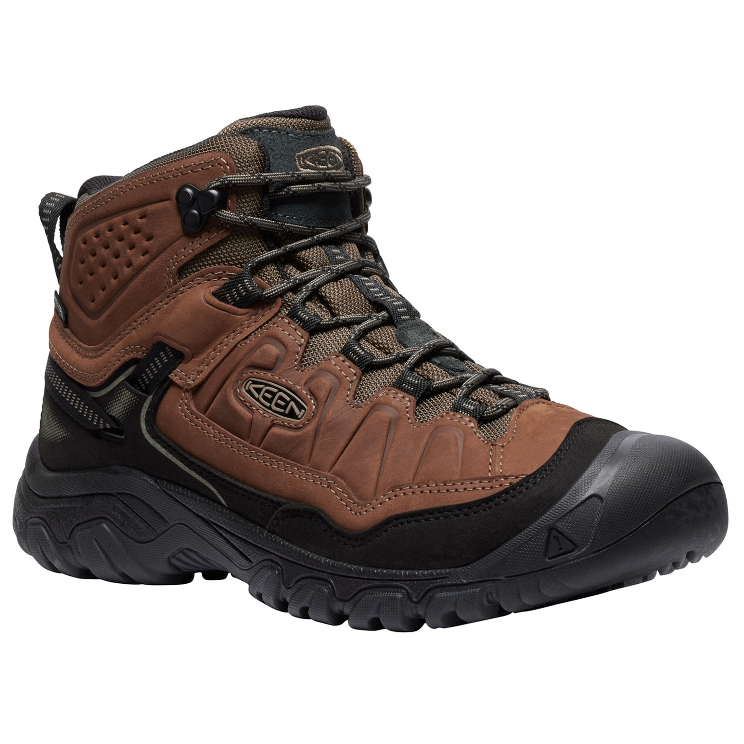 KEEN-Targhee-IV-Waterproof-Hiking-Boot---Men-s-Bison---Black