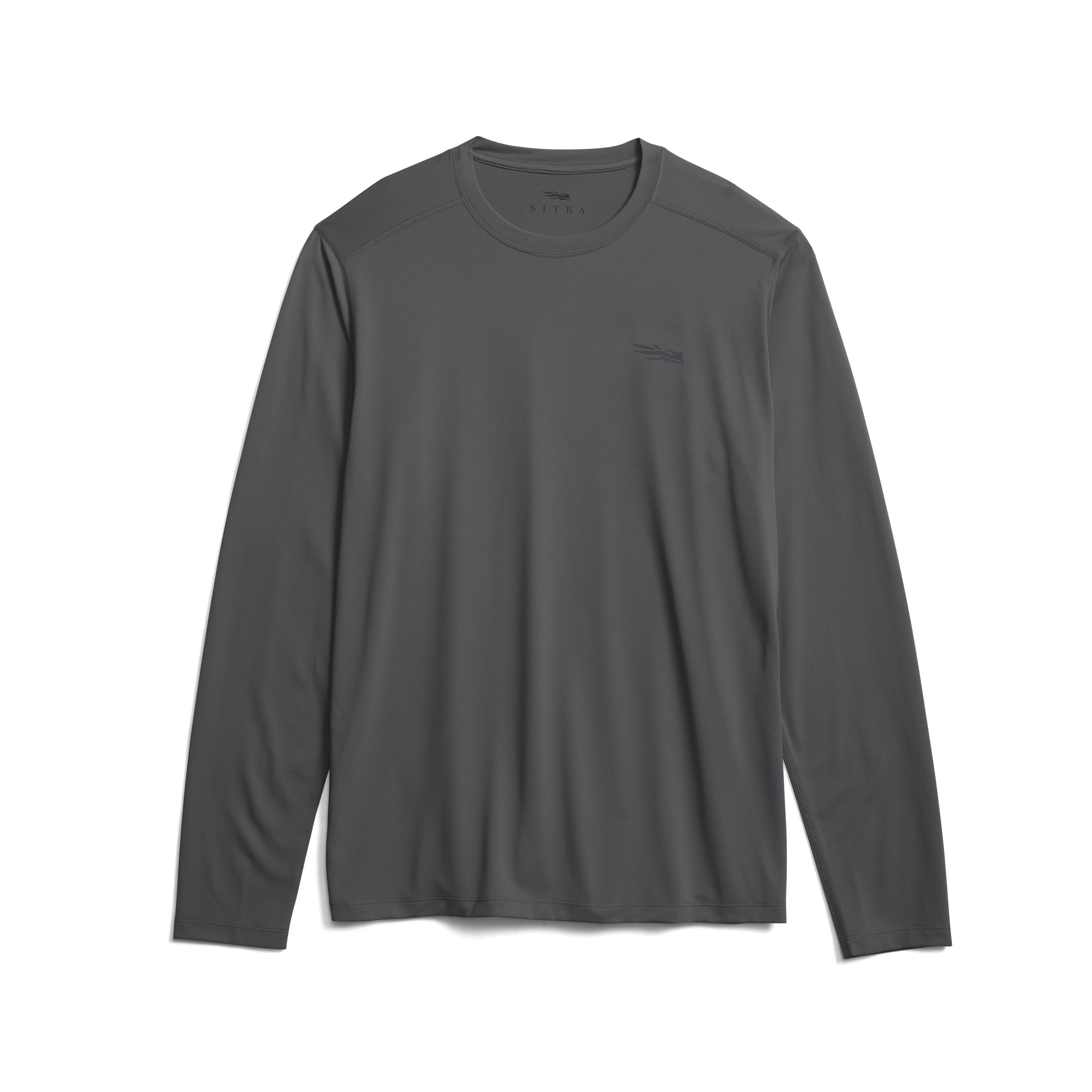 SITKA-Radiant-Long-Sleeve-Crew-Shirt---Men-s-Iron-Grey