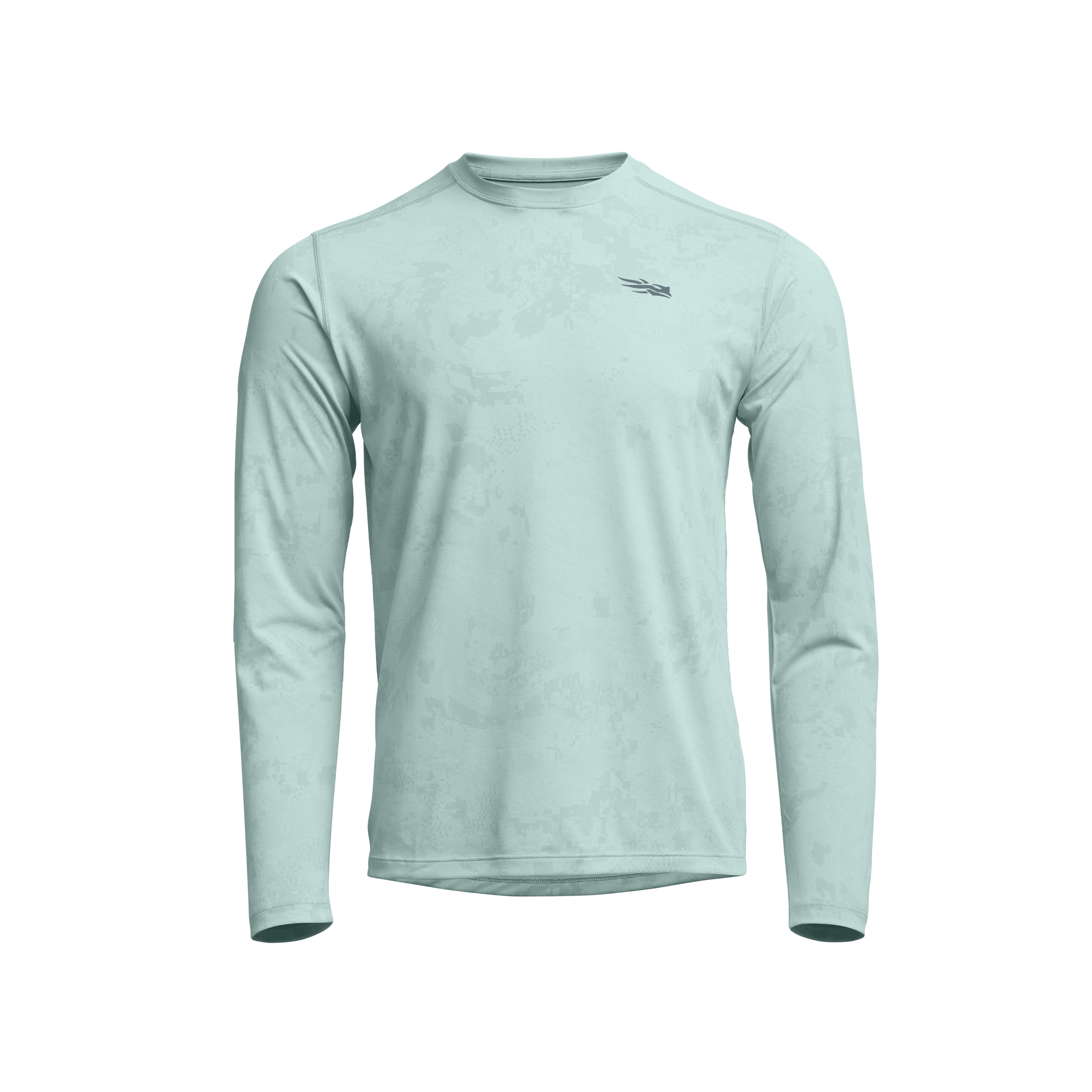 SITKA-Radiant-Long-Sleeve-Crew-Shirt---Men-s-Saltwater-Blue-Camo