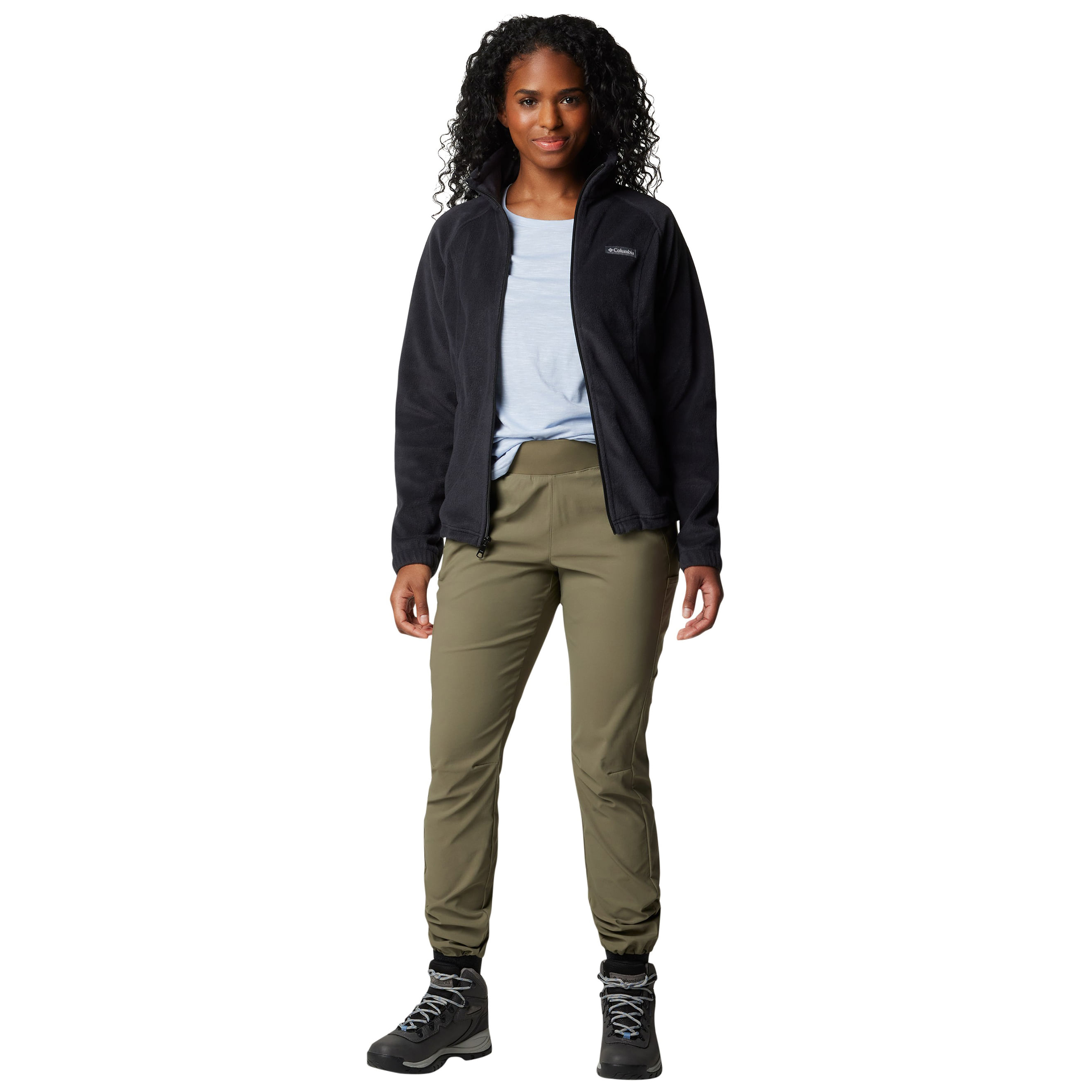 Columbia Benton Springs Full Zip Fleece Jacket - Women's - Black XL