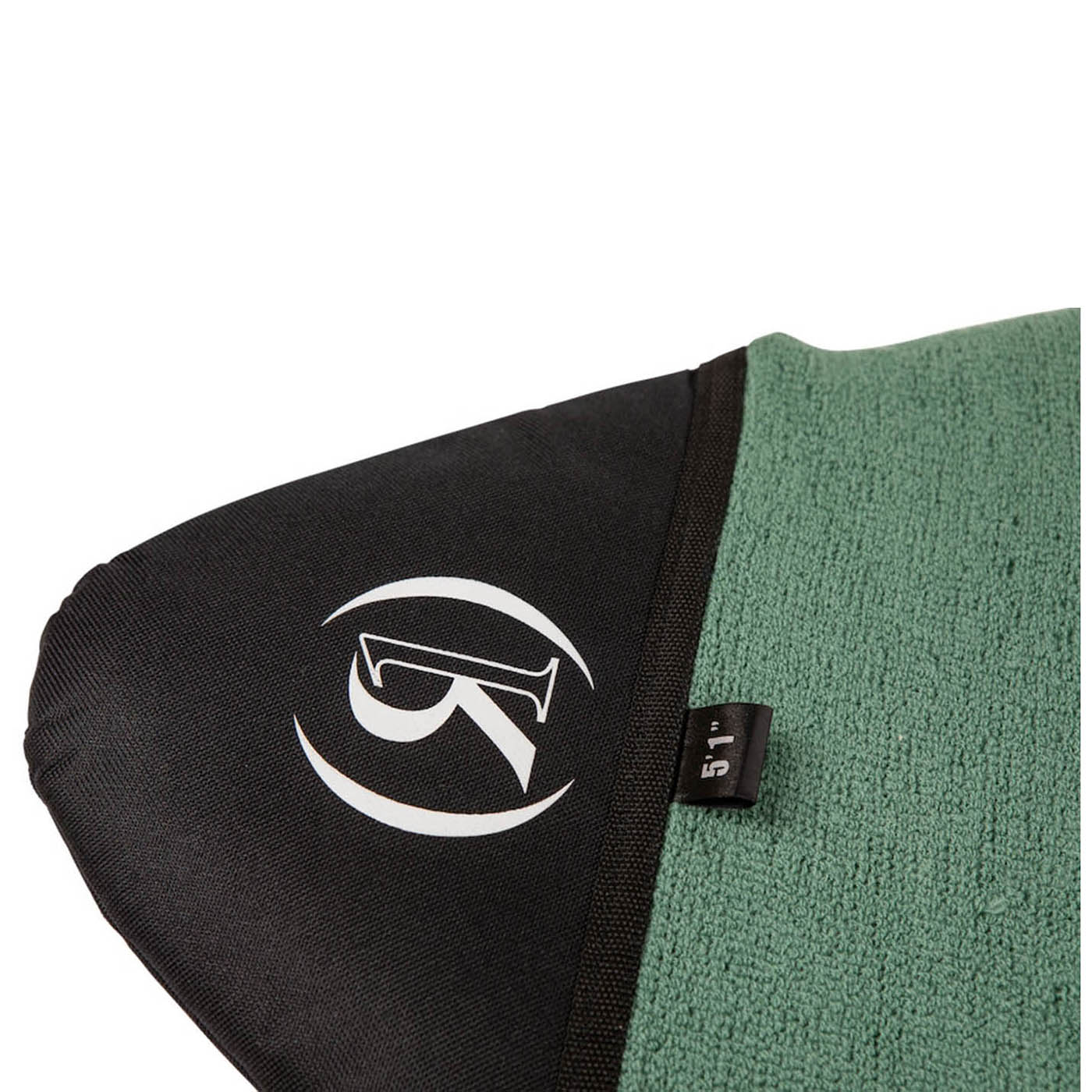 Ronix-Pointy-Nose-Surf-Sock-Jade---Black---Grey