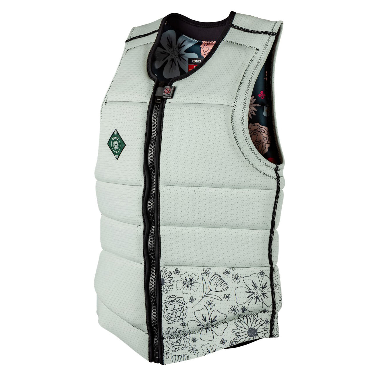 Ronix-Rise-Impact-Vest---Women-s-Mint---Floral