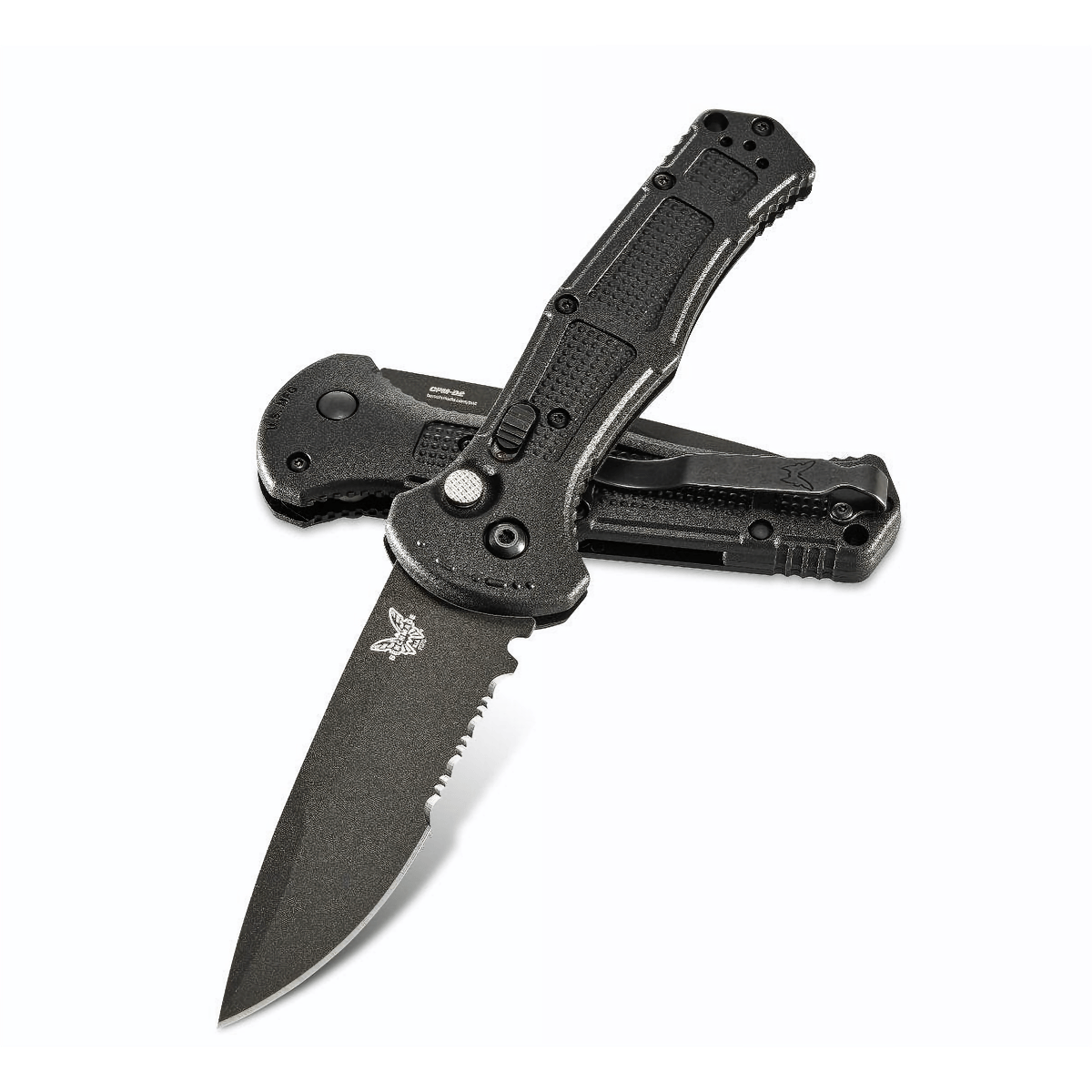 Benchmade Claymore Knife - Cobalt / Black 3.6"