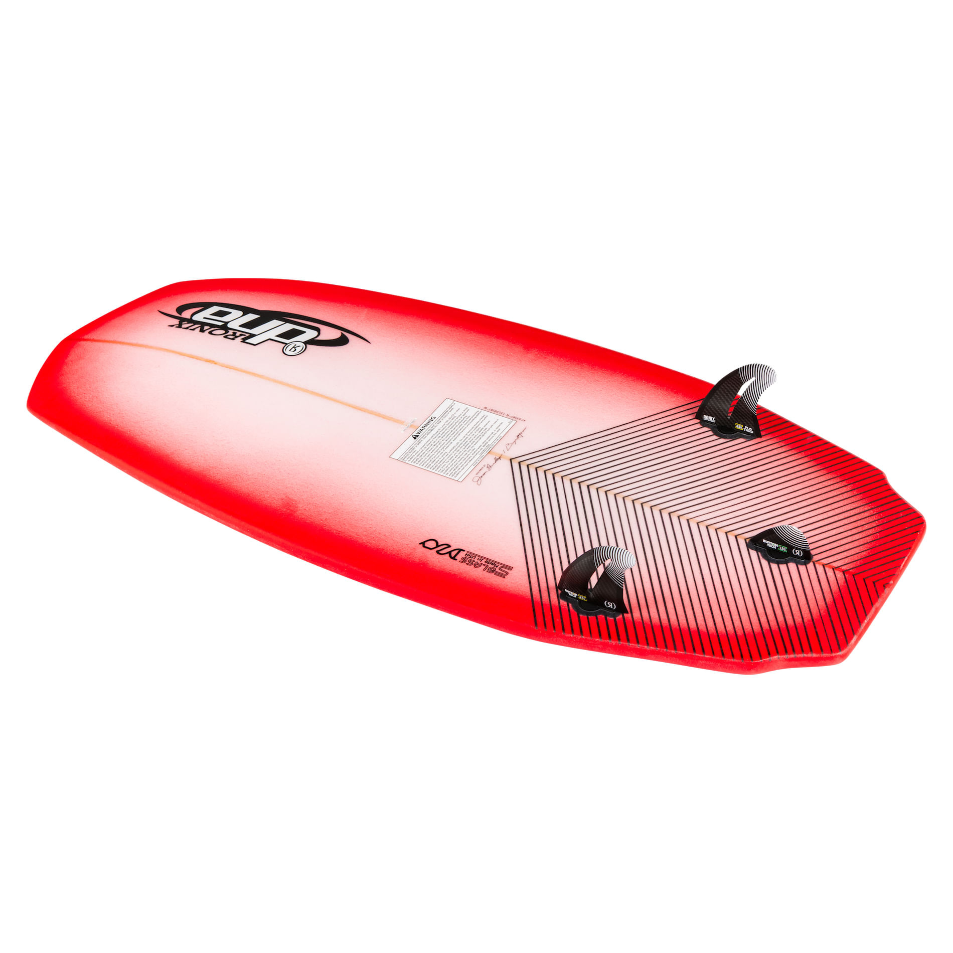 Ronix-DNA-Wakesurf-Board---2026-Arctic---Racing-Red---Carbon