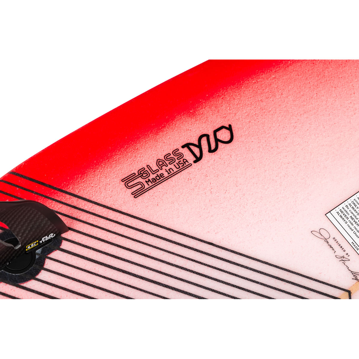 Ronix-DNA-Wakesurf-Board---2026-Arctic---Racing-Red---Carbon