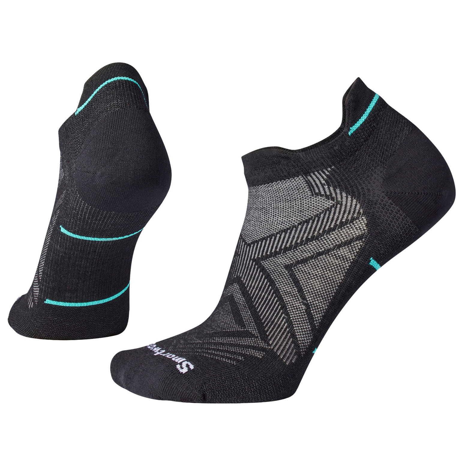 Smartwool-Run-Zero-Cushion-Low-Ankle-Sock---Women-s-Black