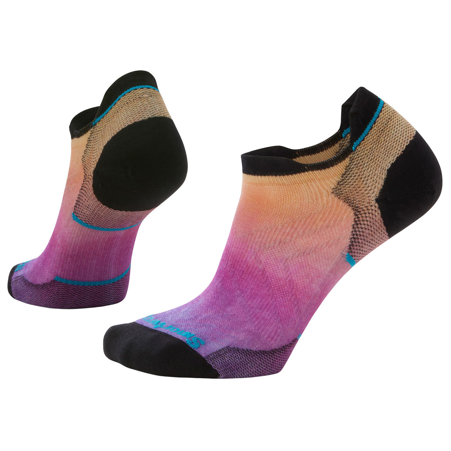 Smartwool-Run-Zero-Cushion-Low-Ankle-Sock---Women-s-Tandoori-Orange