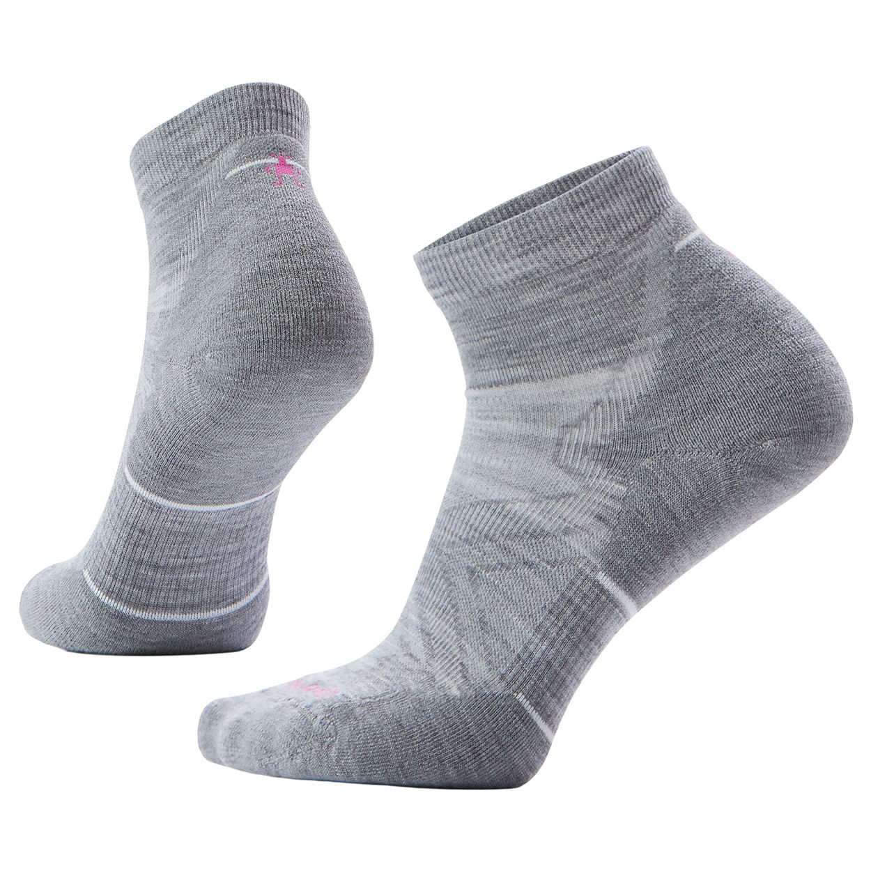 Smartwool-Run-Targeted-Cushion-Ankle-Sock---Women-s-Light-Gray---White