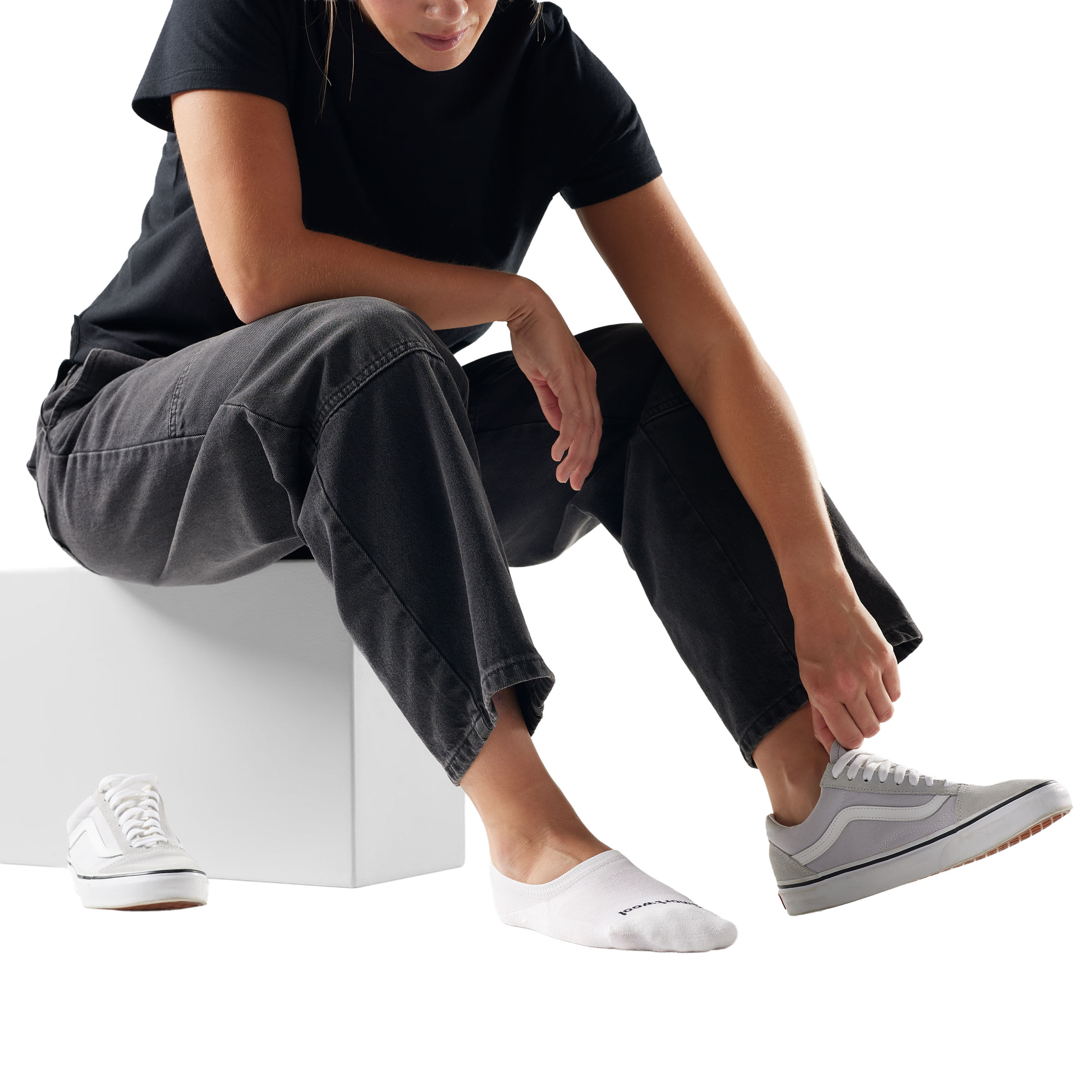 Smartwool Everyday No Show Socks - White