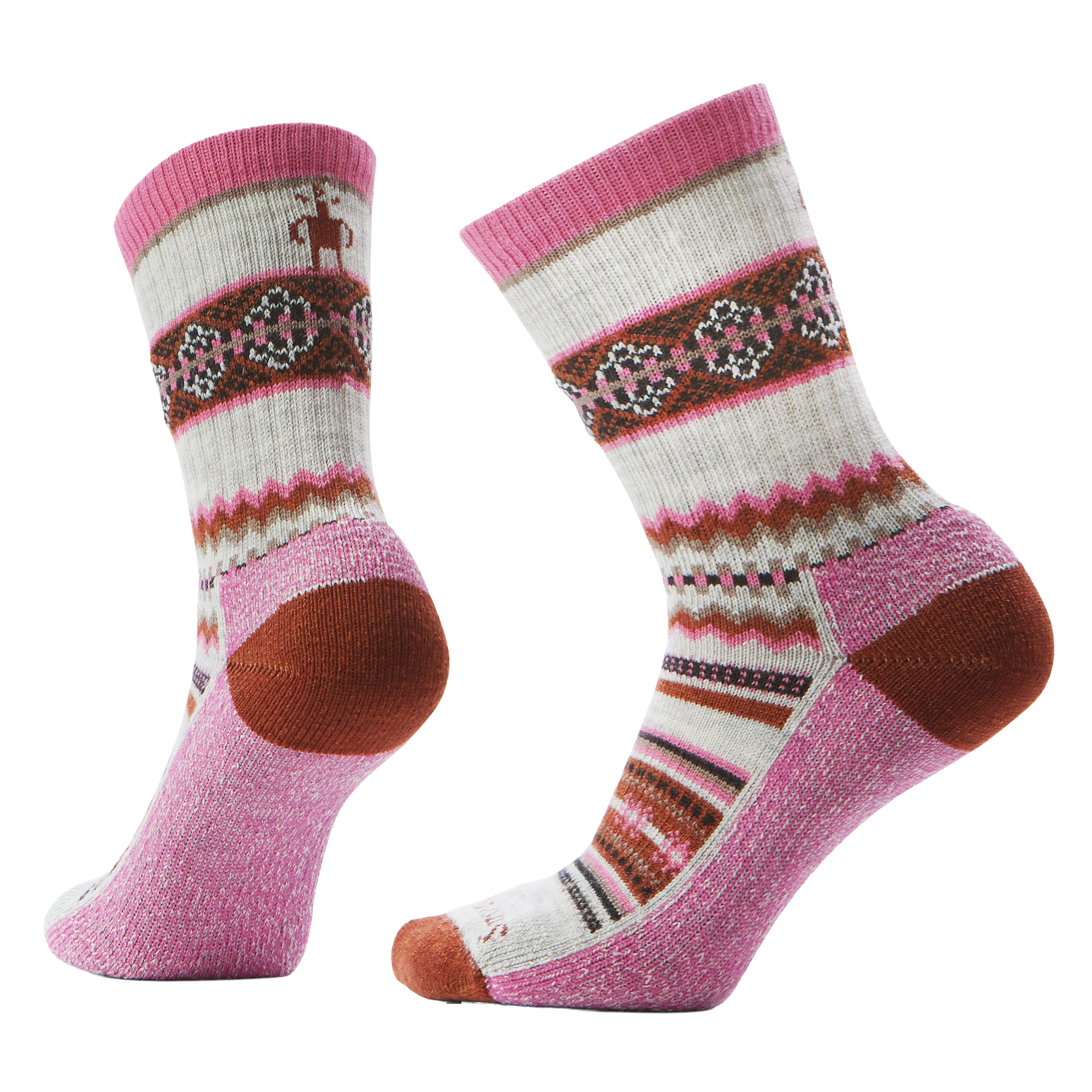 Smartwool-Everyday-Snowed-In-Sweater-Light-Cushion-Crew-Sock---Women-s-Garden-Pink