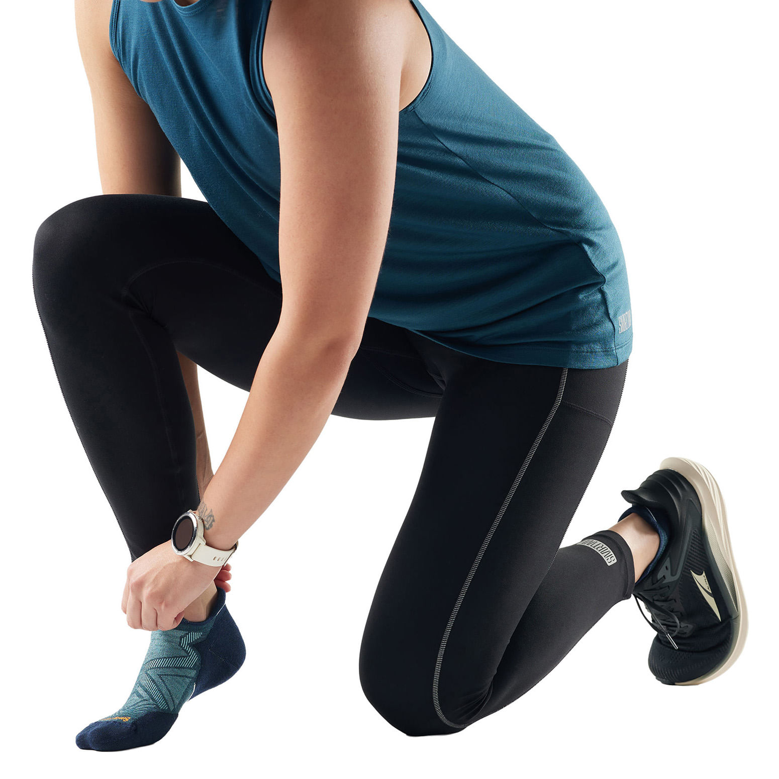 Smartwool-Targeted-Cushion-Run-Low-Ankle-Sock---Women-s-Twilight-Blue