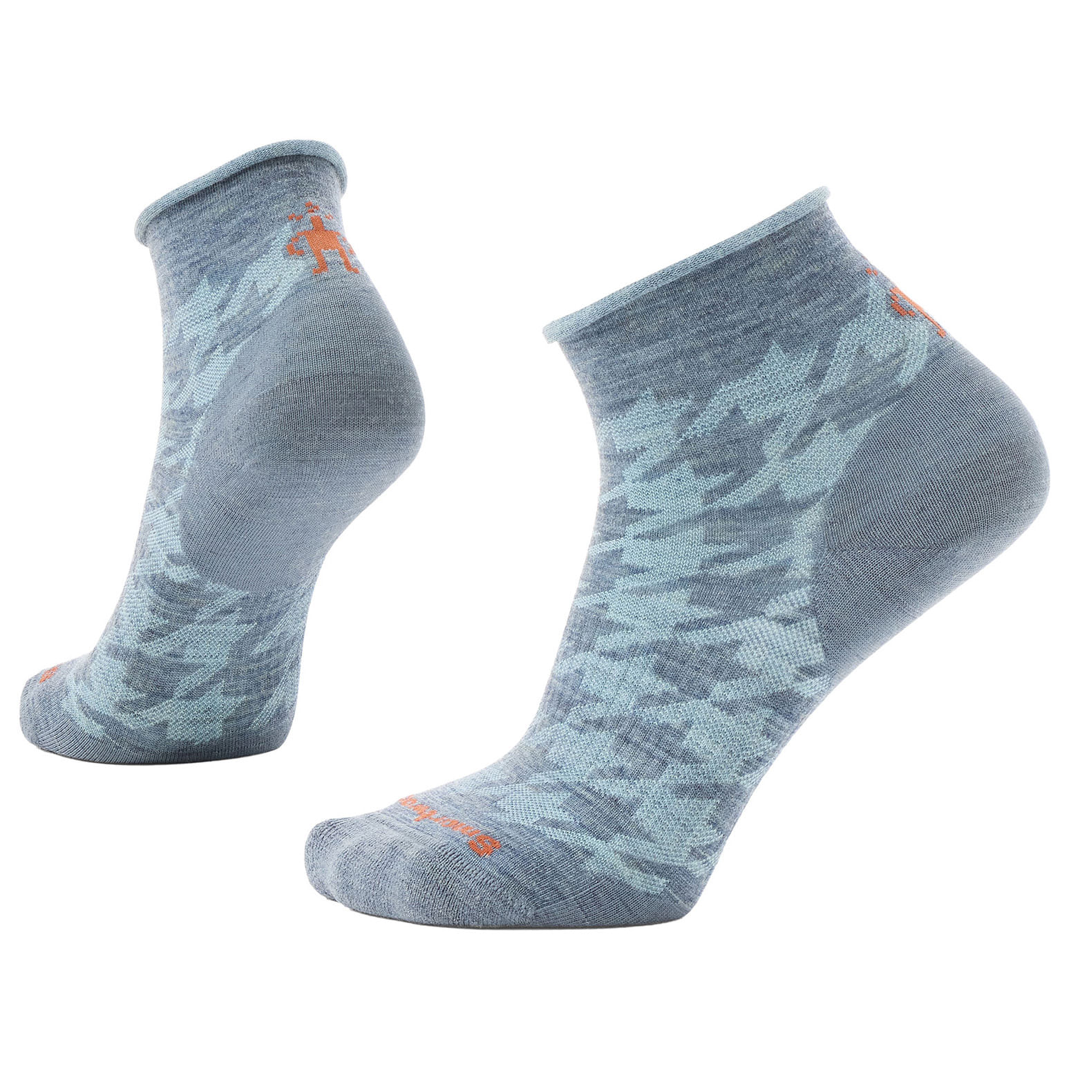 Smartwool-Everyday-Lifestyle-Zero-Cushion-Hounds-Tooth-Ankle-Sock----Women-s-Pewter-Blue