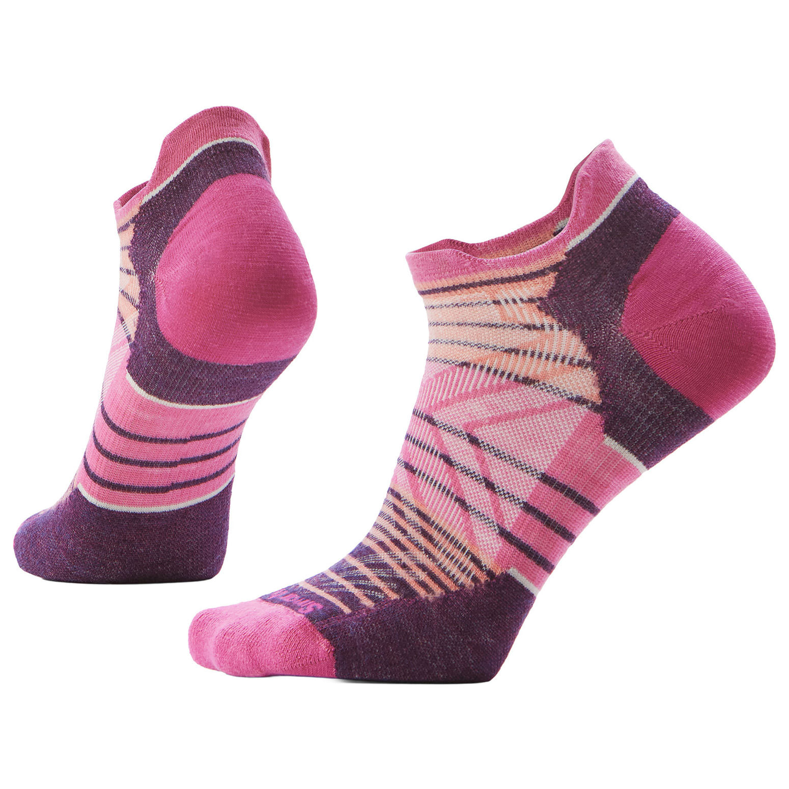 Smartwool-Zero-Cushion-Stripe-Ankle-Running-Socks---Women-s-Garden-Pink