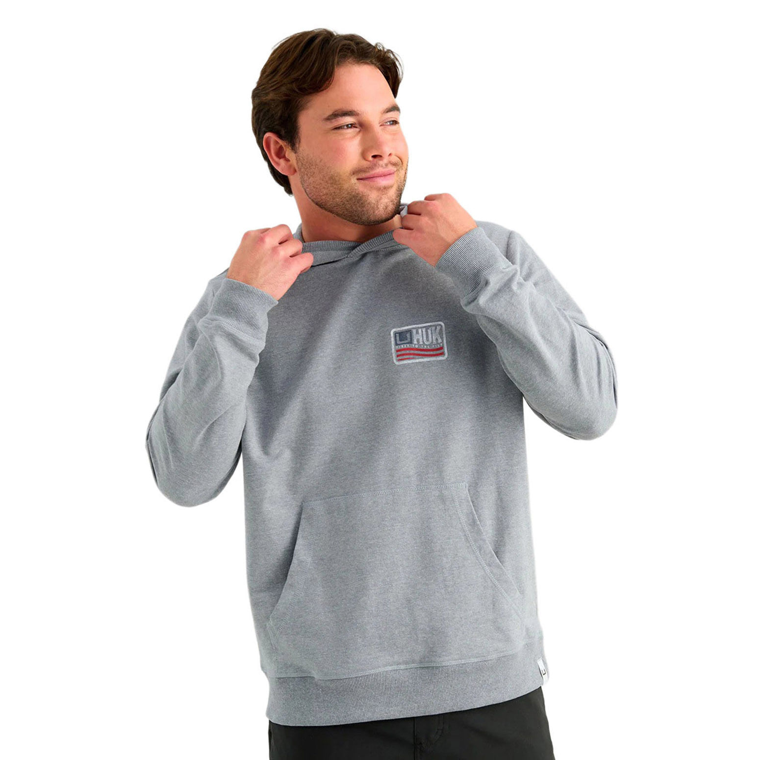 Huk-Edisto-Born-Wave-Terry-Fishing-Hoodie---Men-s-Heather-Grey