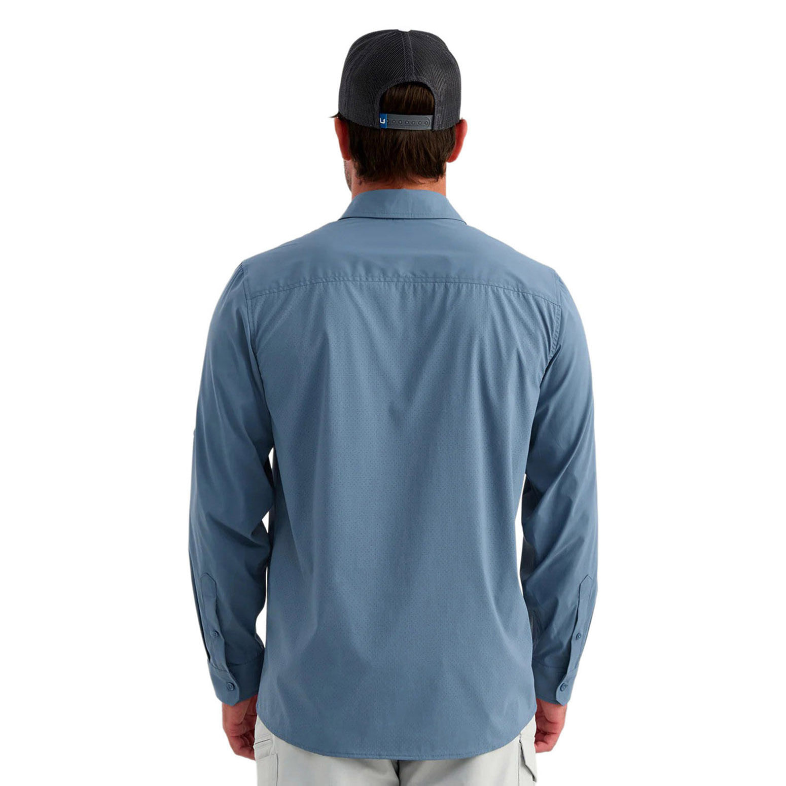 Huk-Icon-Long-Sleeve-T-Shirt---Men-s-Stormy-Blue